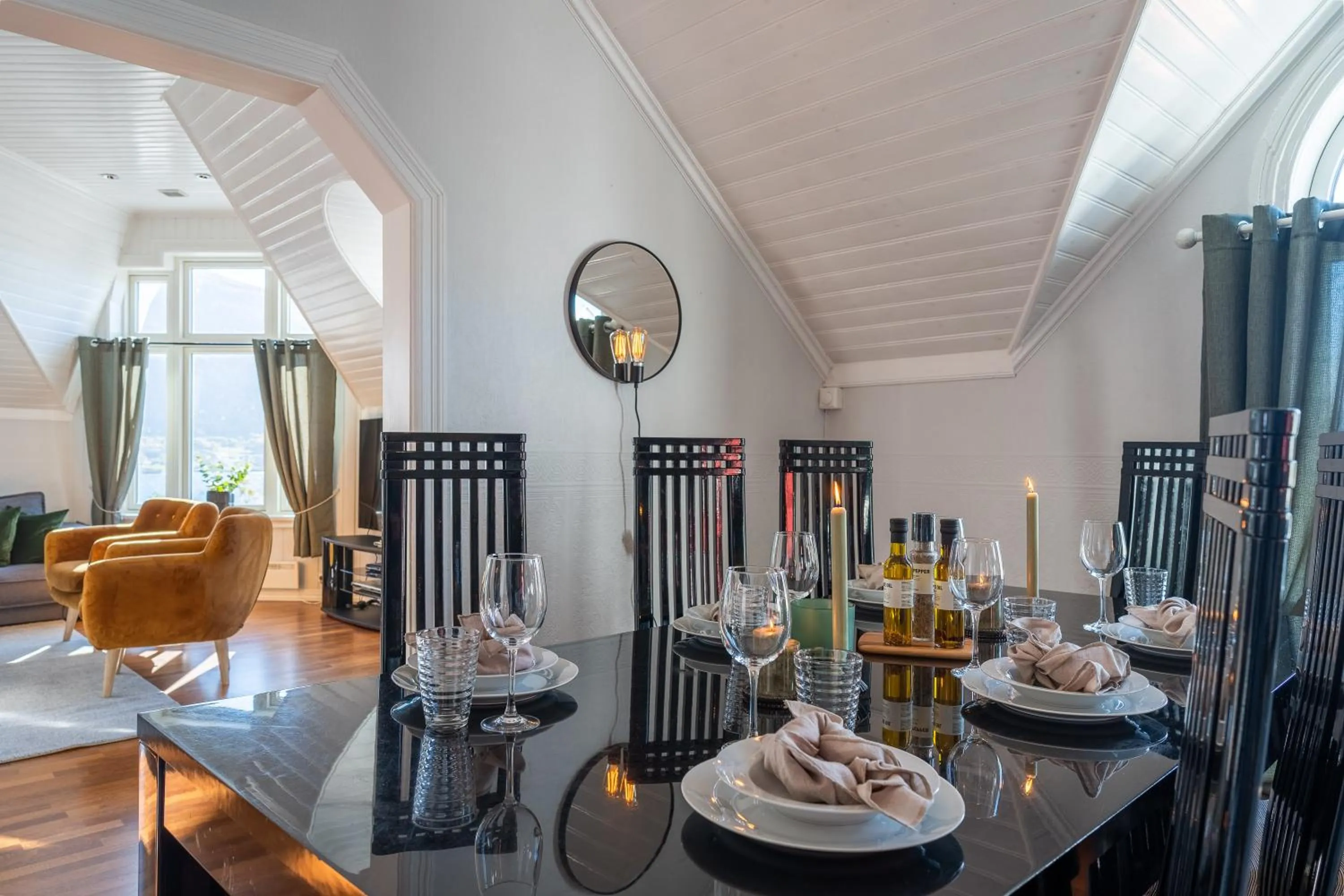 Living room in Enter Tromsø - Exclusive Apartments