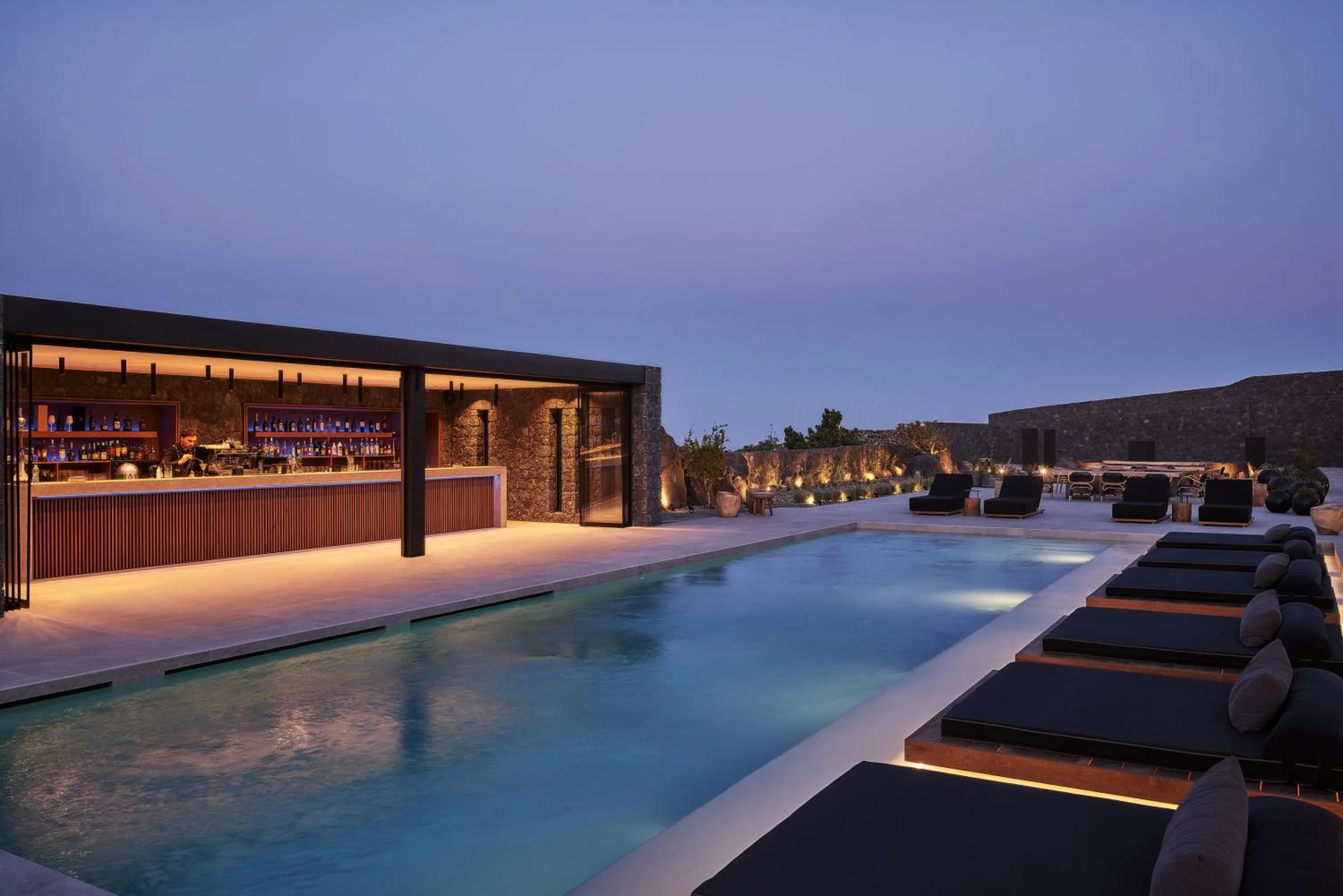 Lounge or bar in SantAnna Luxury Suites