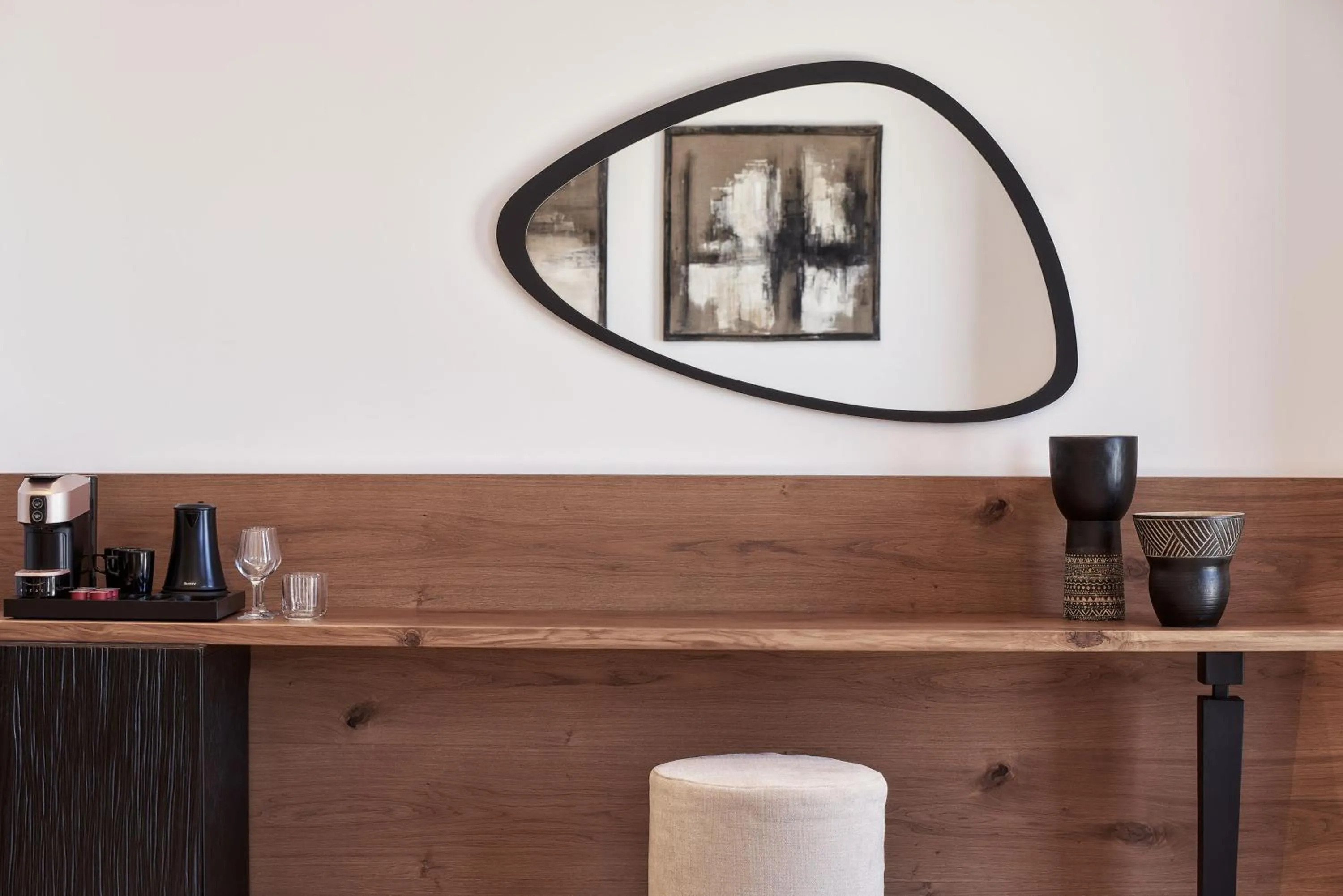 Decorative detail in SantAnna Luxury Suites