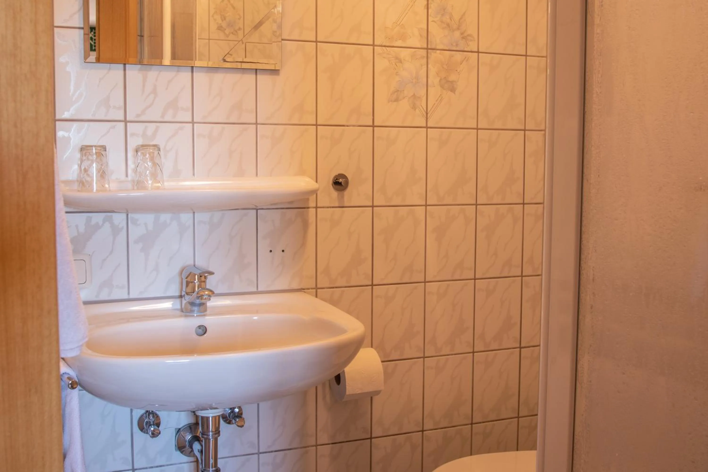 Bathroom in Hotel Am Siebersturm