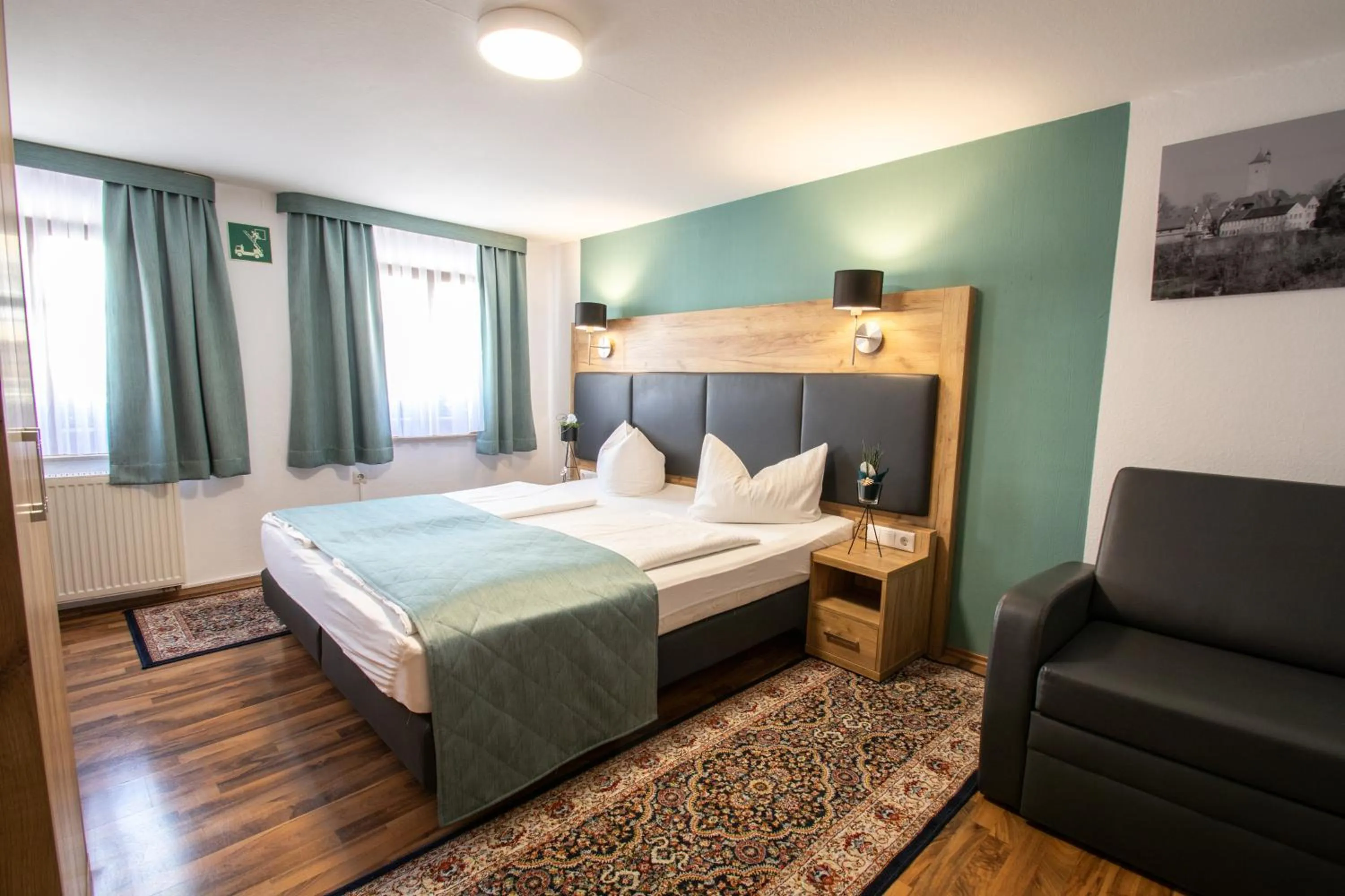 Bed in Hotel Am Siebersturm