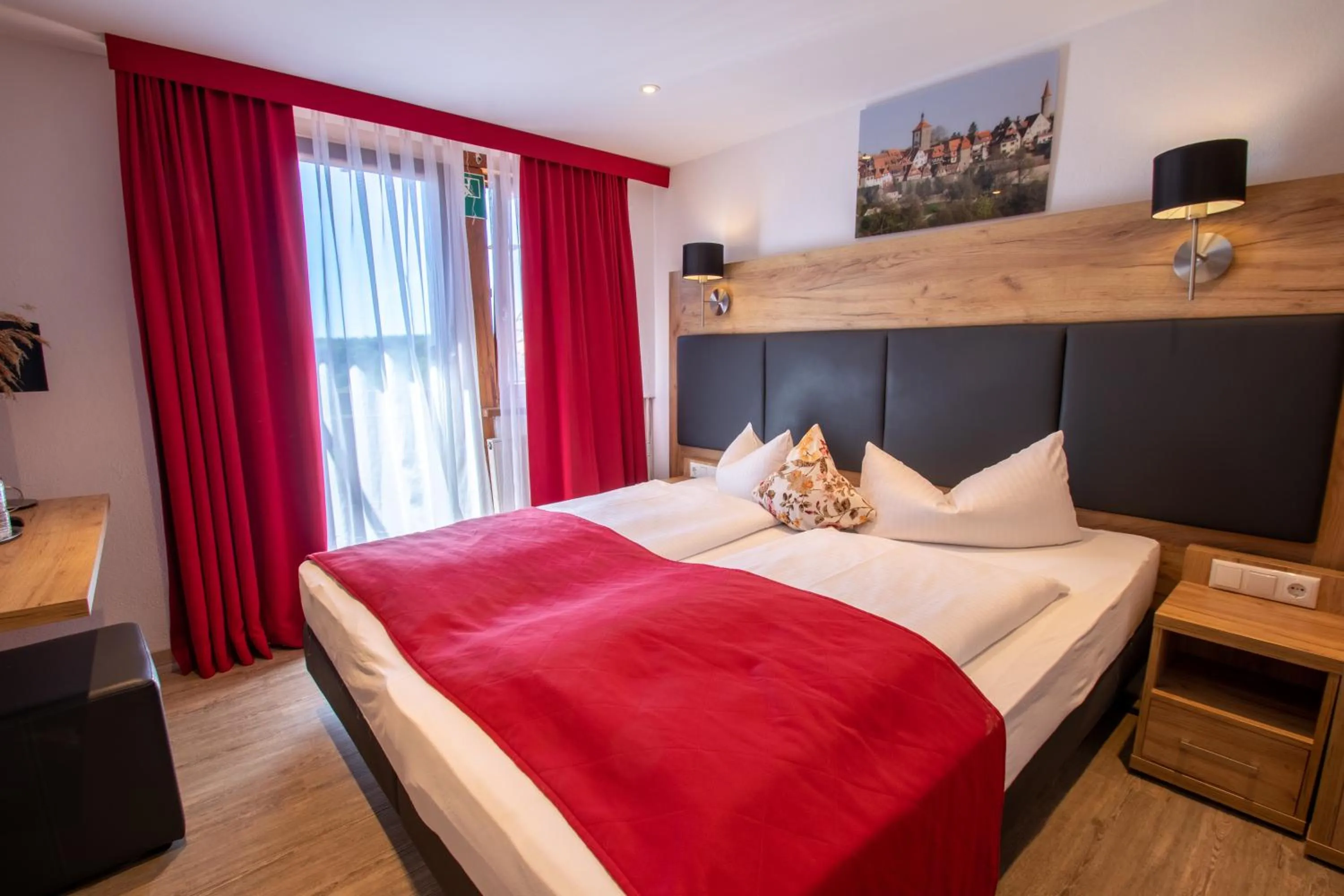 Bed in Hotel Am Siebersturm