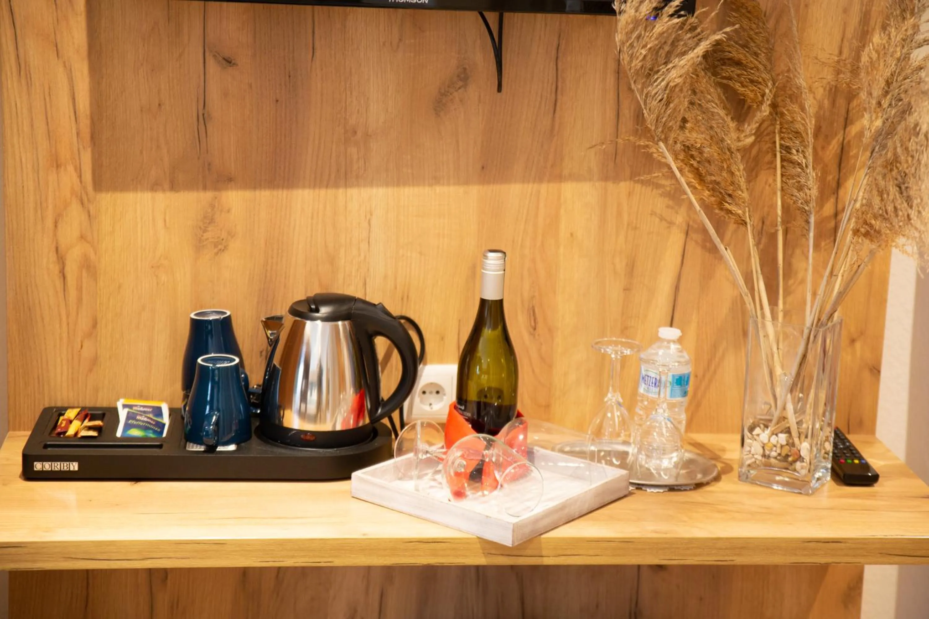 Coffee/tea facilities in Hotel Am Siebersturm