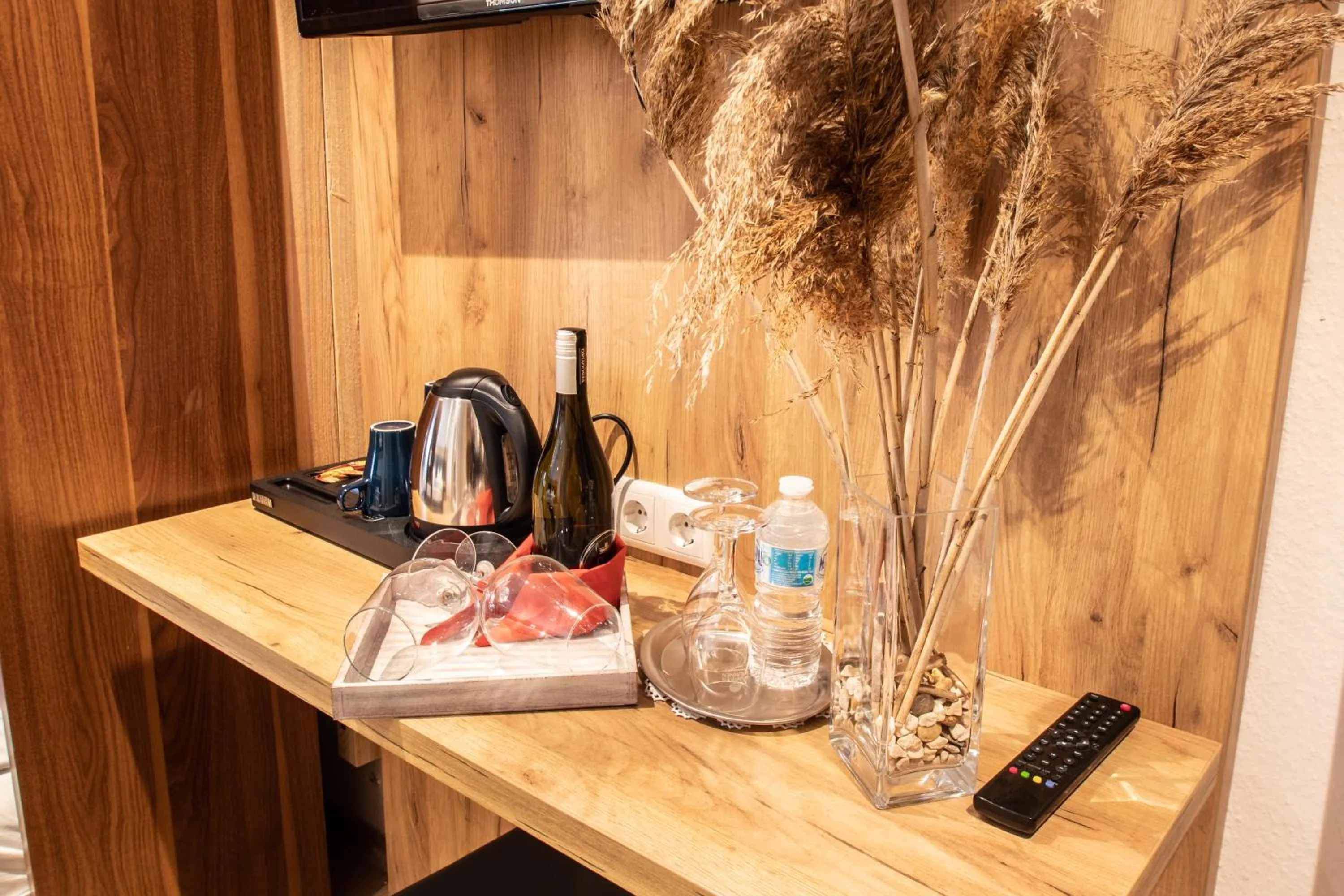 Coffee/tea facilities in Hotel Am Siebersturm