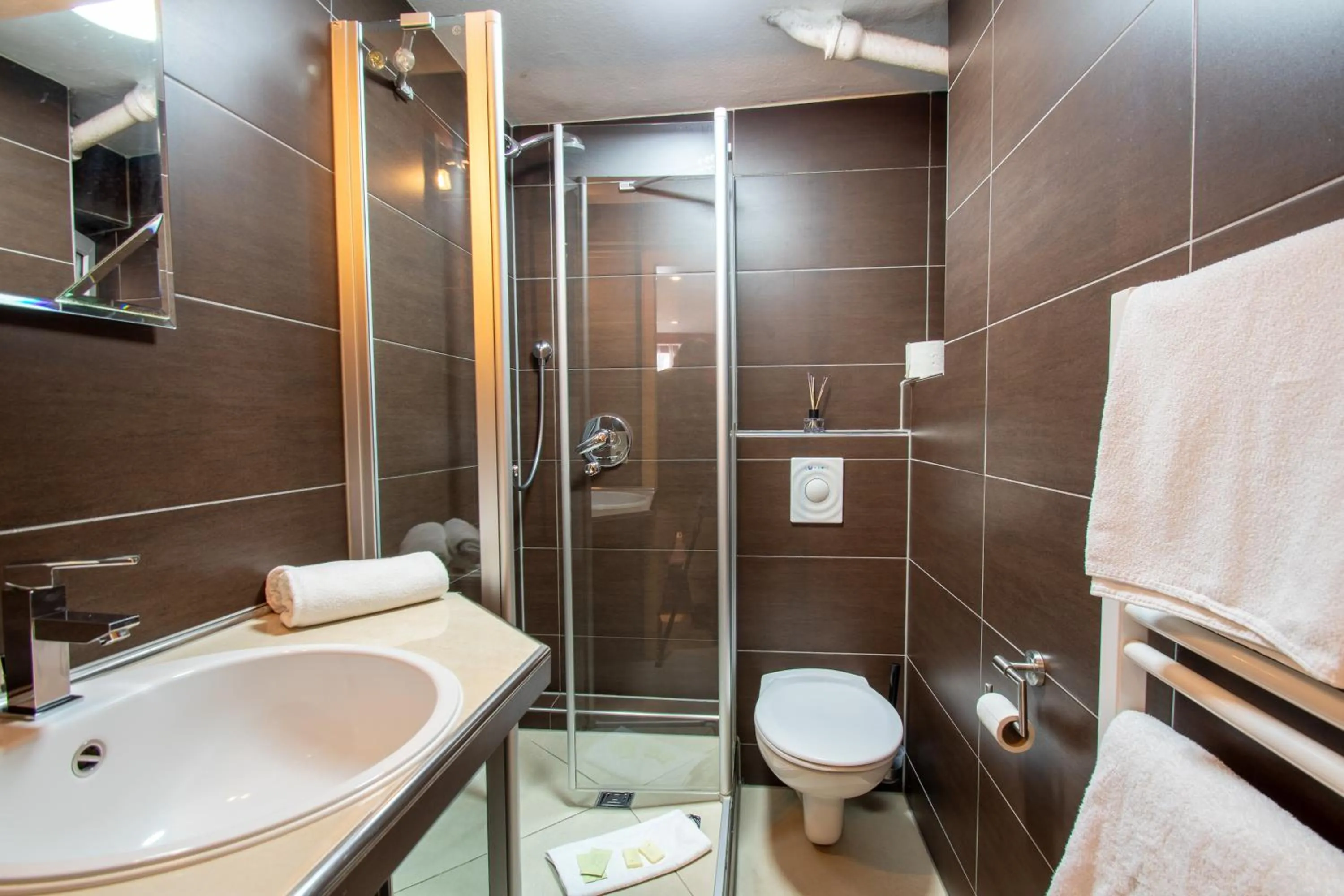 Bathroom in Hotel Am Siebersturm