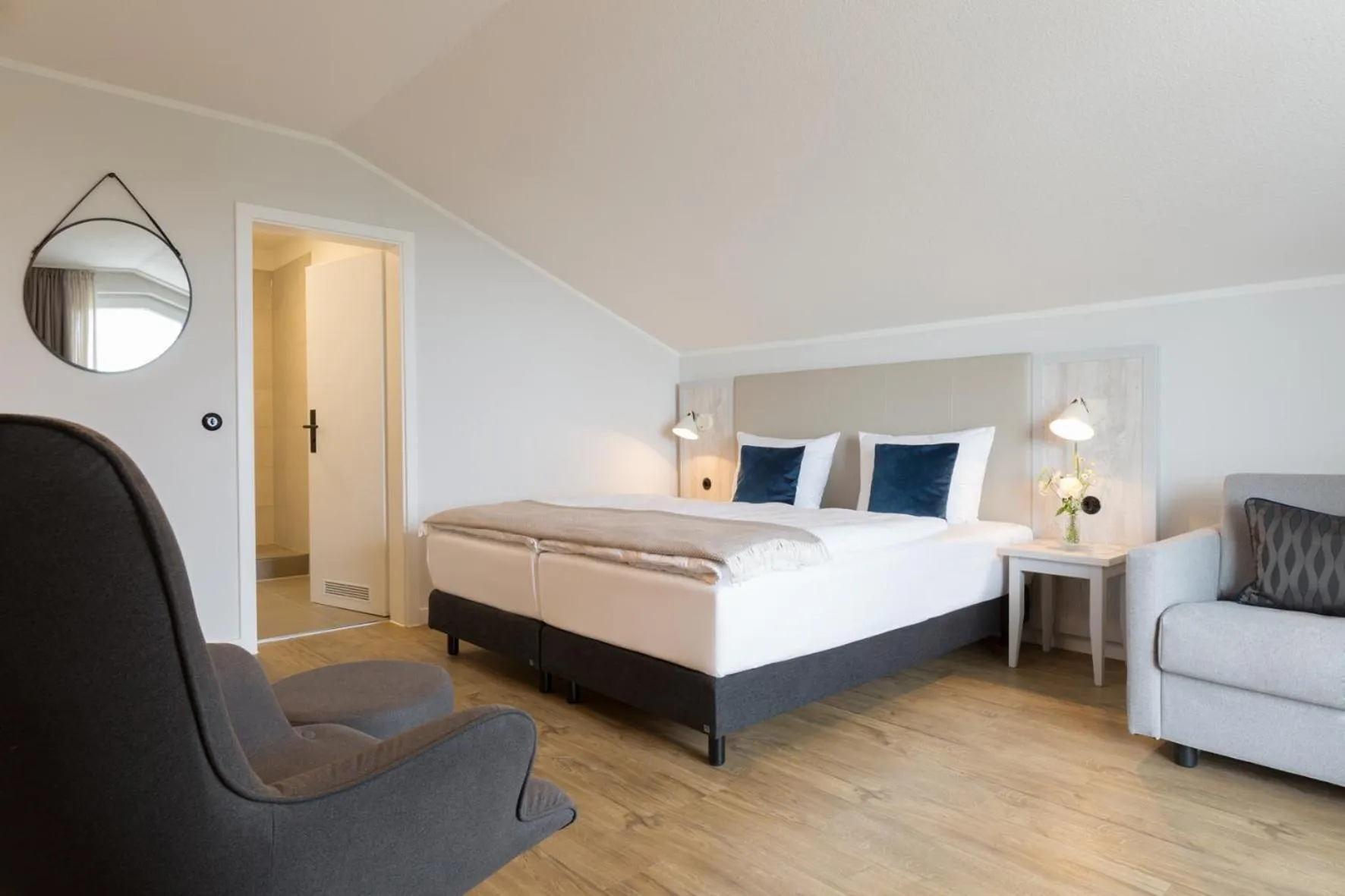 Bed in Koopmanns Hotel und Lädchen