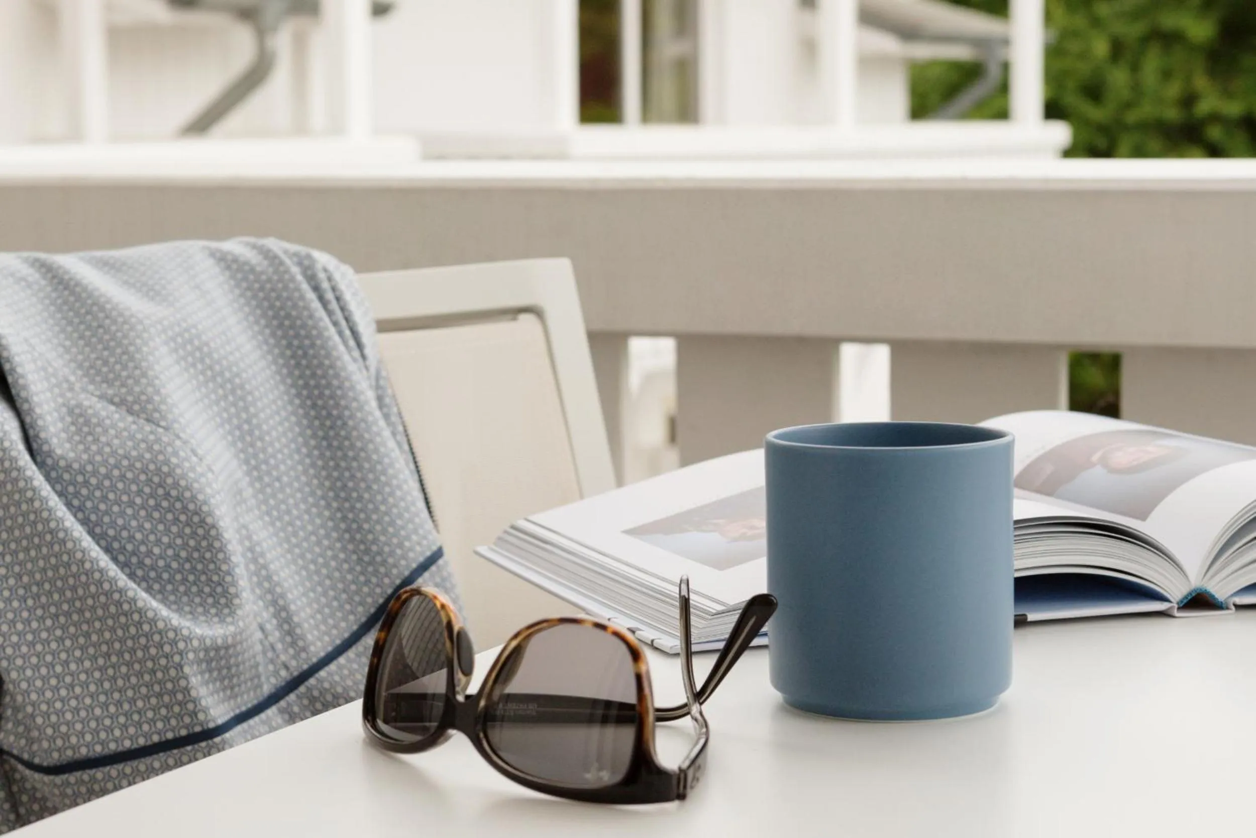 Balcony/Terrace in Koopmanns Hotel und Lädchen