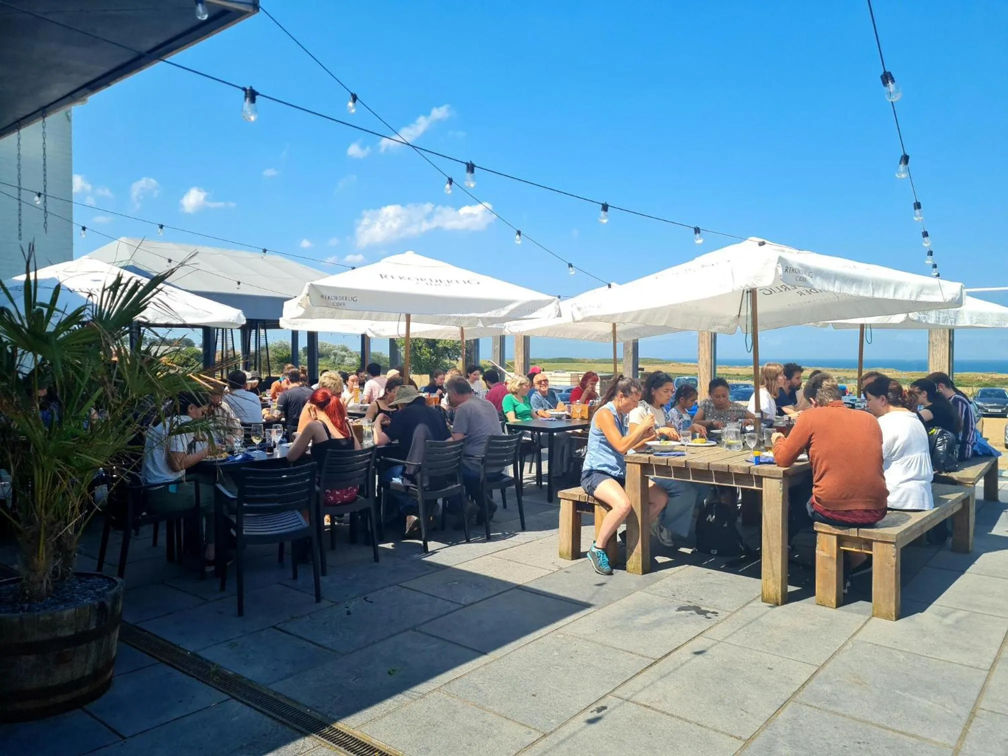 Patio in The Dormy House Hotel