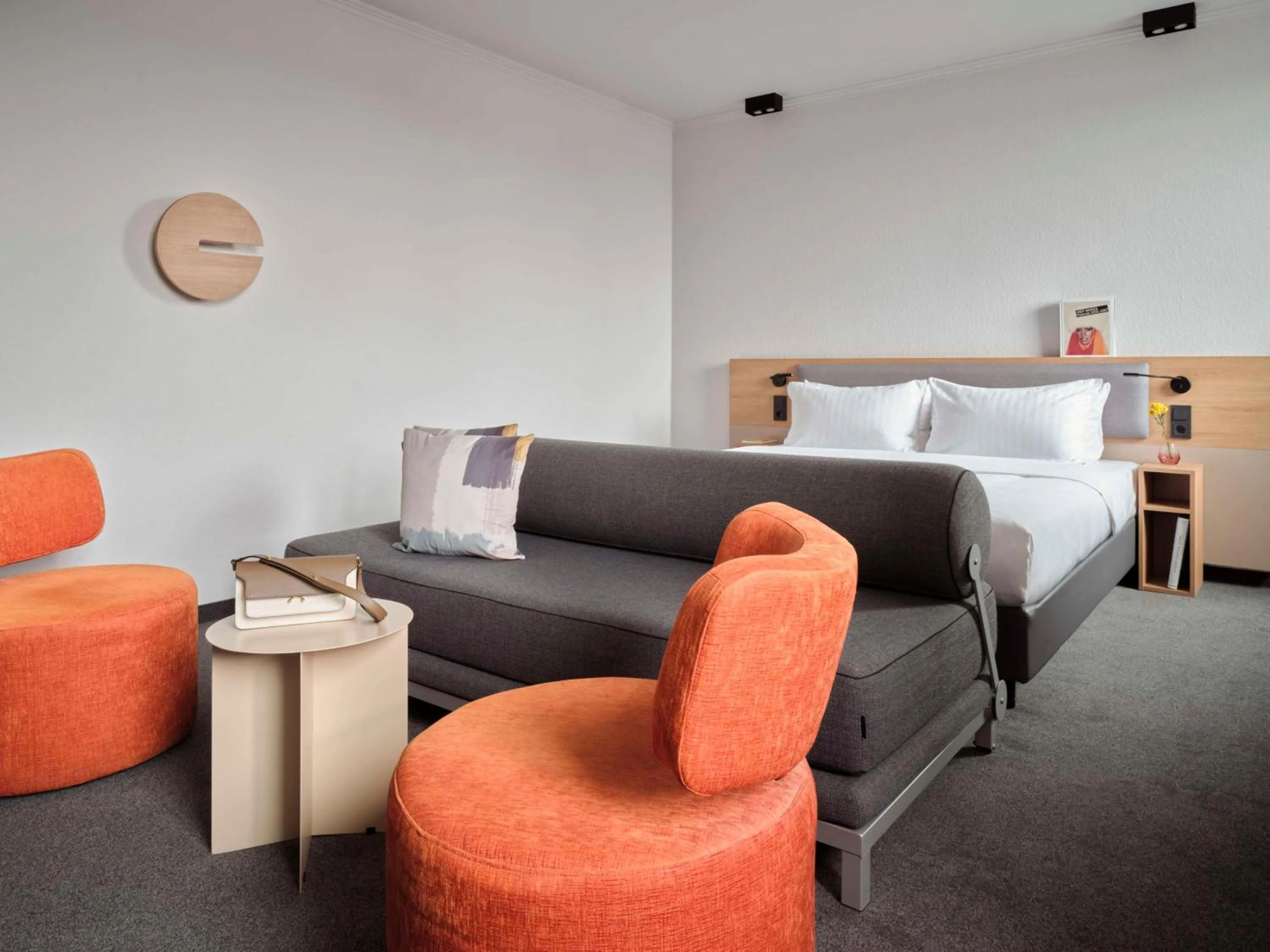 Bedroom, Bed in Flemings Hotel Wuppertal-Central