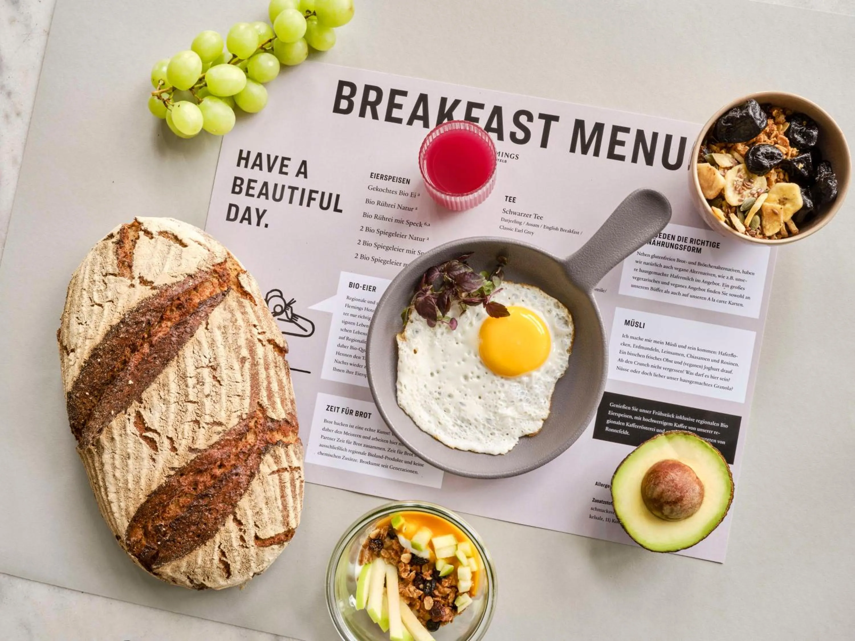 Food and drinks in Flemings Hotel Wuppertal-Central