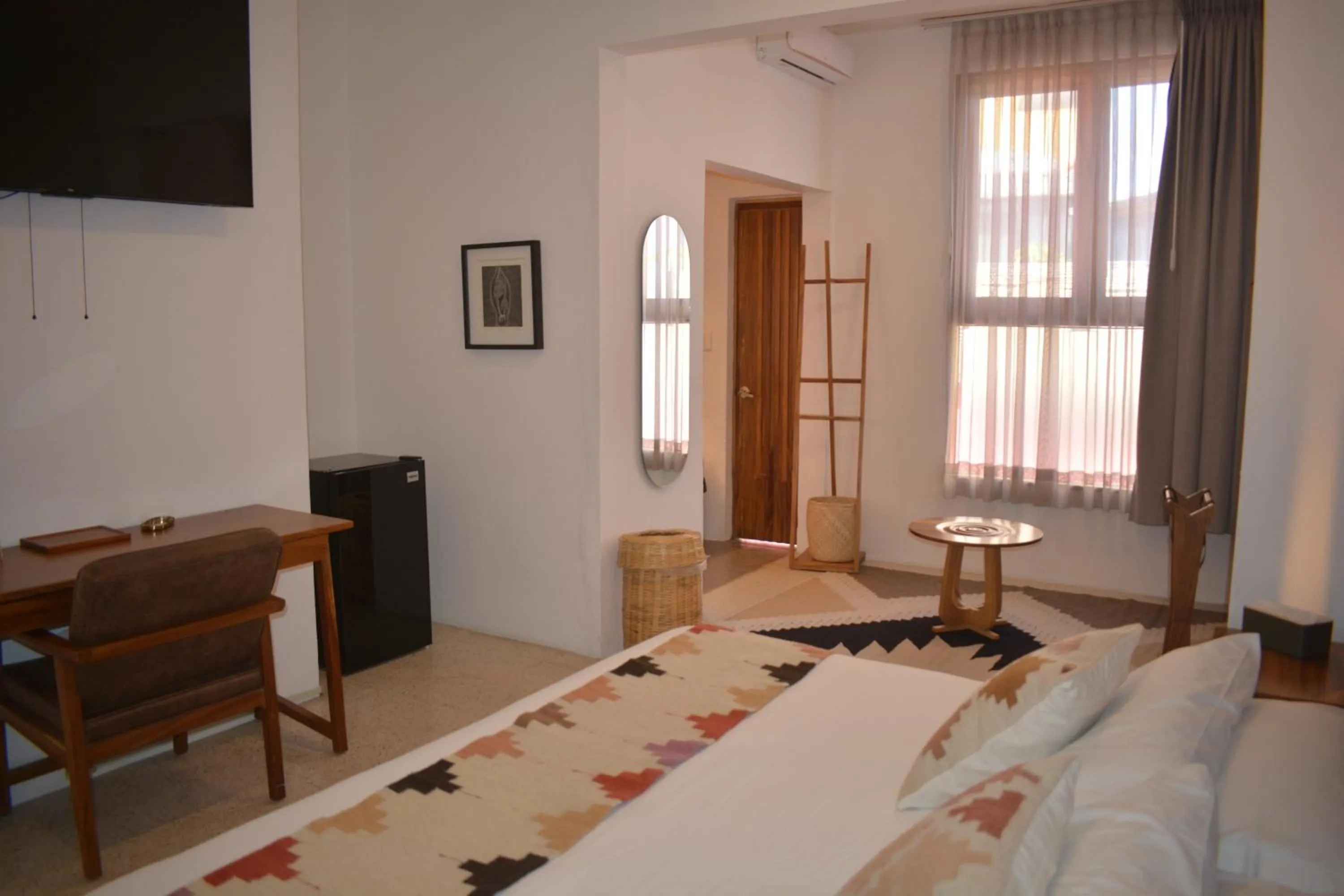 Bedroom, Bed in Hotel Casa de Arte Oaxaca