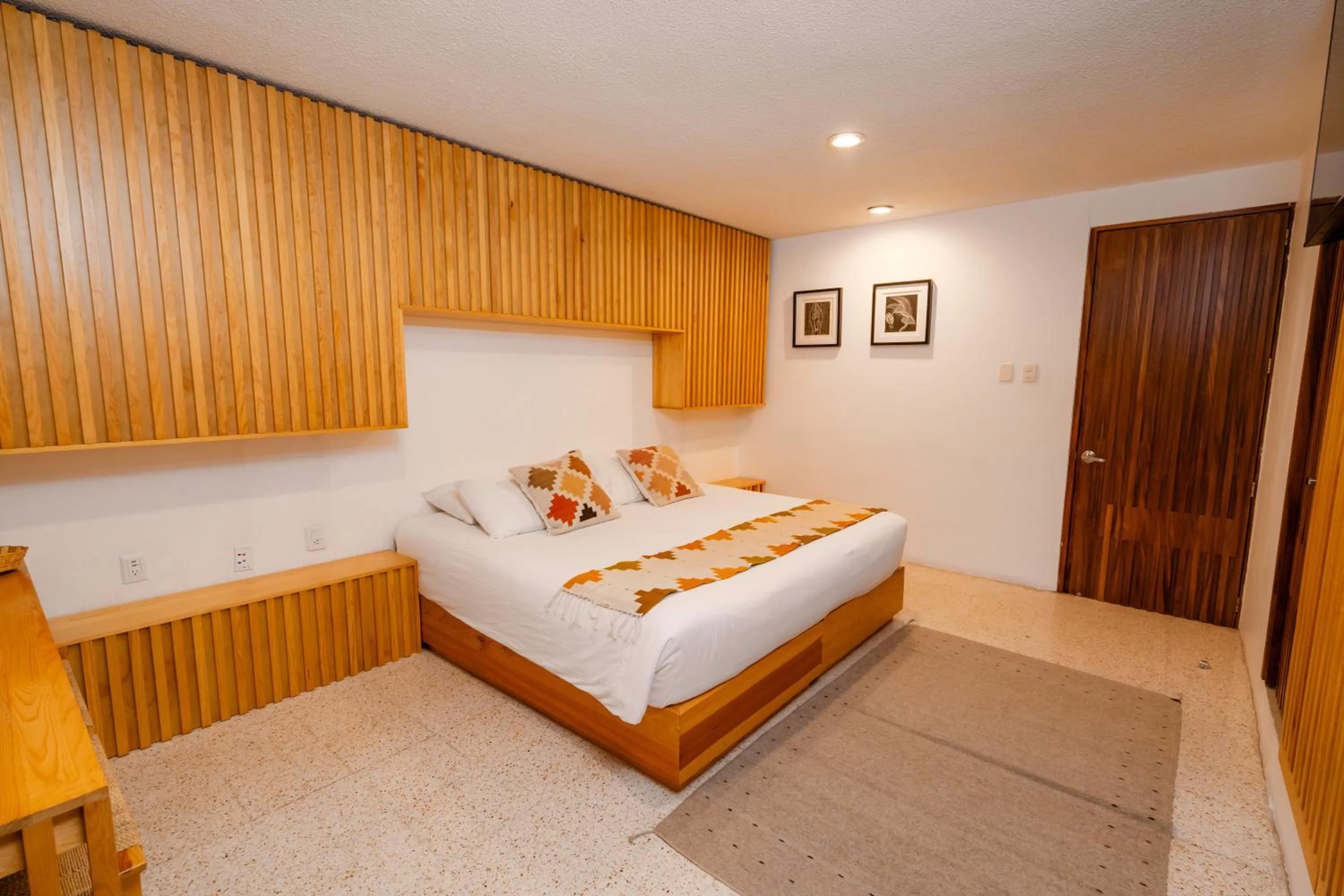 Photo of the whole room, Bed in Hotel Casa de Arte Oaxaca