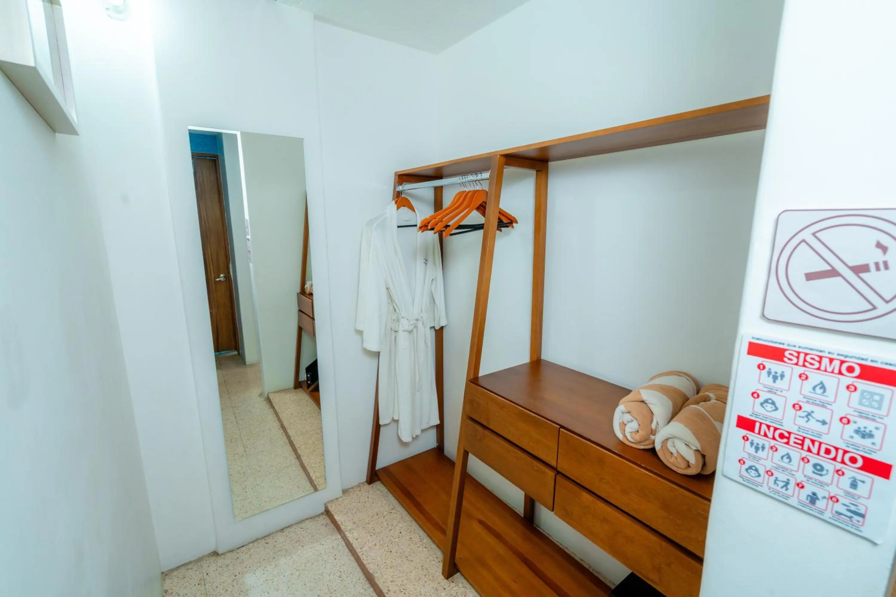 Bed in Hotel Casa de Arte Oaxaca