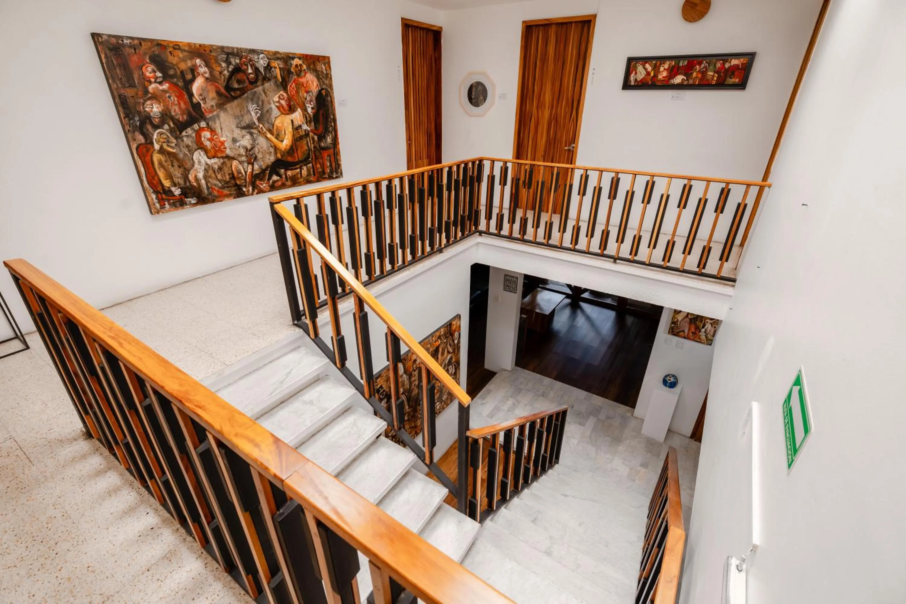 Property building in Hotel Casa de Arte Oaxaca