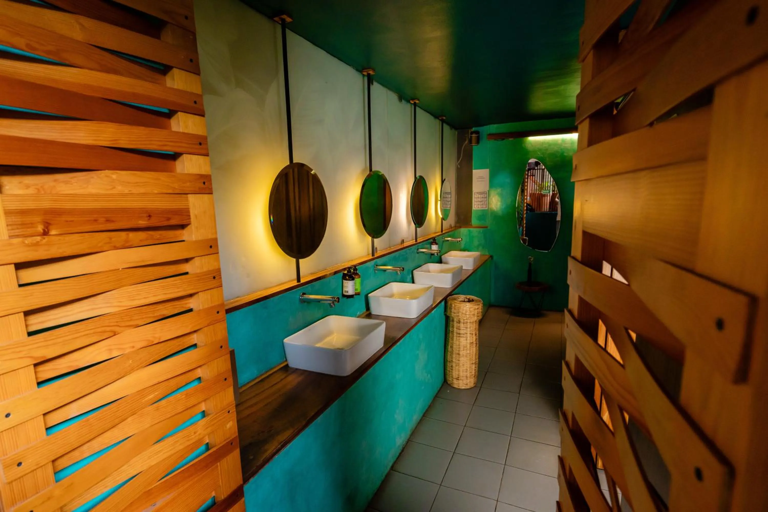 Toilet in Hotel Casa de Arte Oaxaca