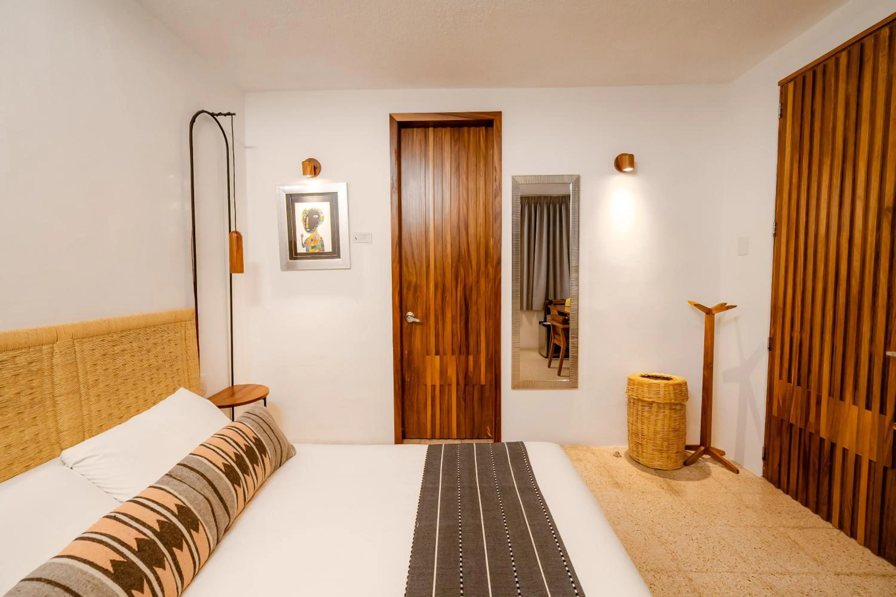 Photo of the whole room, Bed in Hotel Casa de Arte Oaxaca