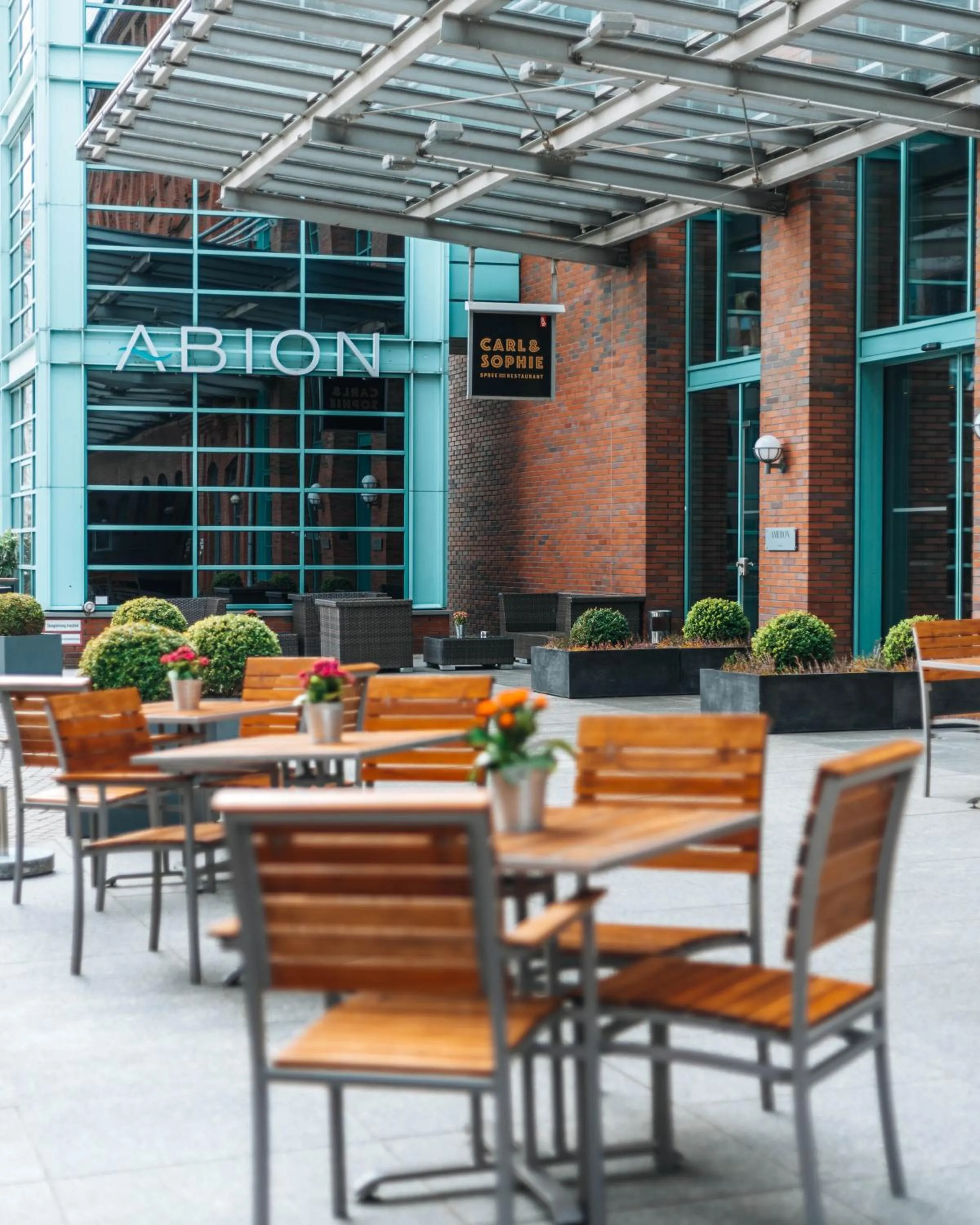 Property building in ABION Spreebogen Waterside Hotel Berlin