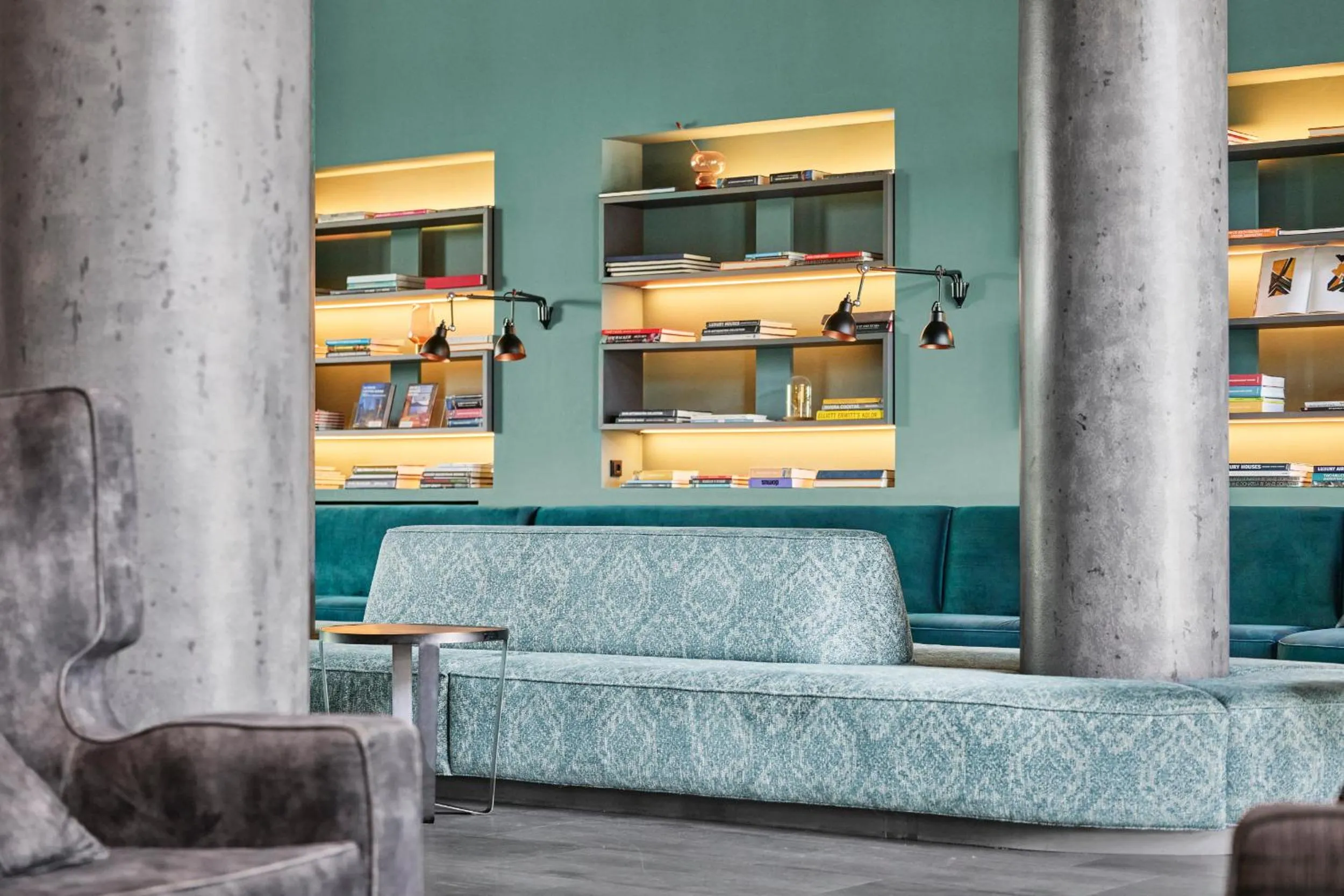 Lobby or reception in ABION Spreebogen Waterside Hotel Berlin