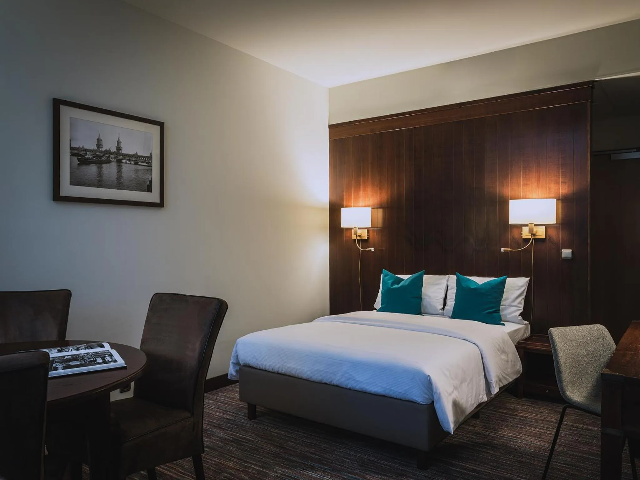 Photo of the whole room, Bed in ABION Spreebogen Waterside Hotel Berlin