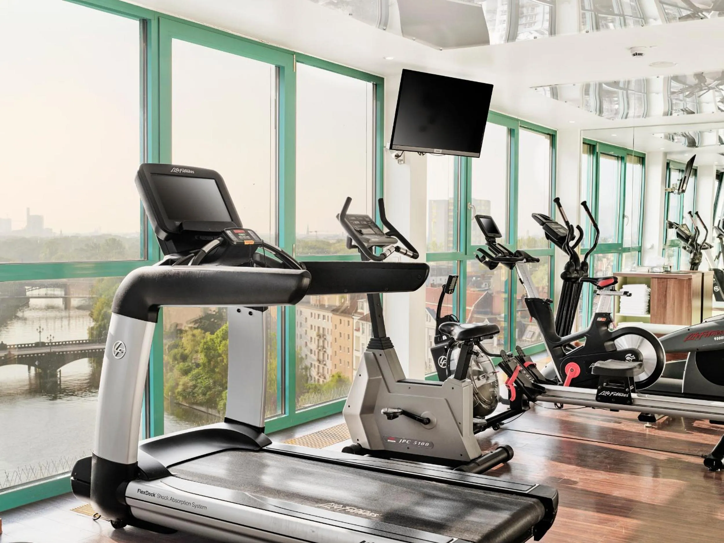 Fitness centre/facilities in ABION Spreebogen Waterside Hotel Berlin