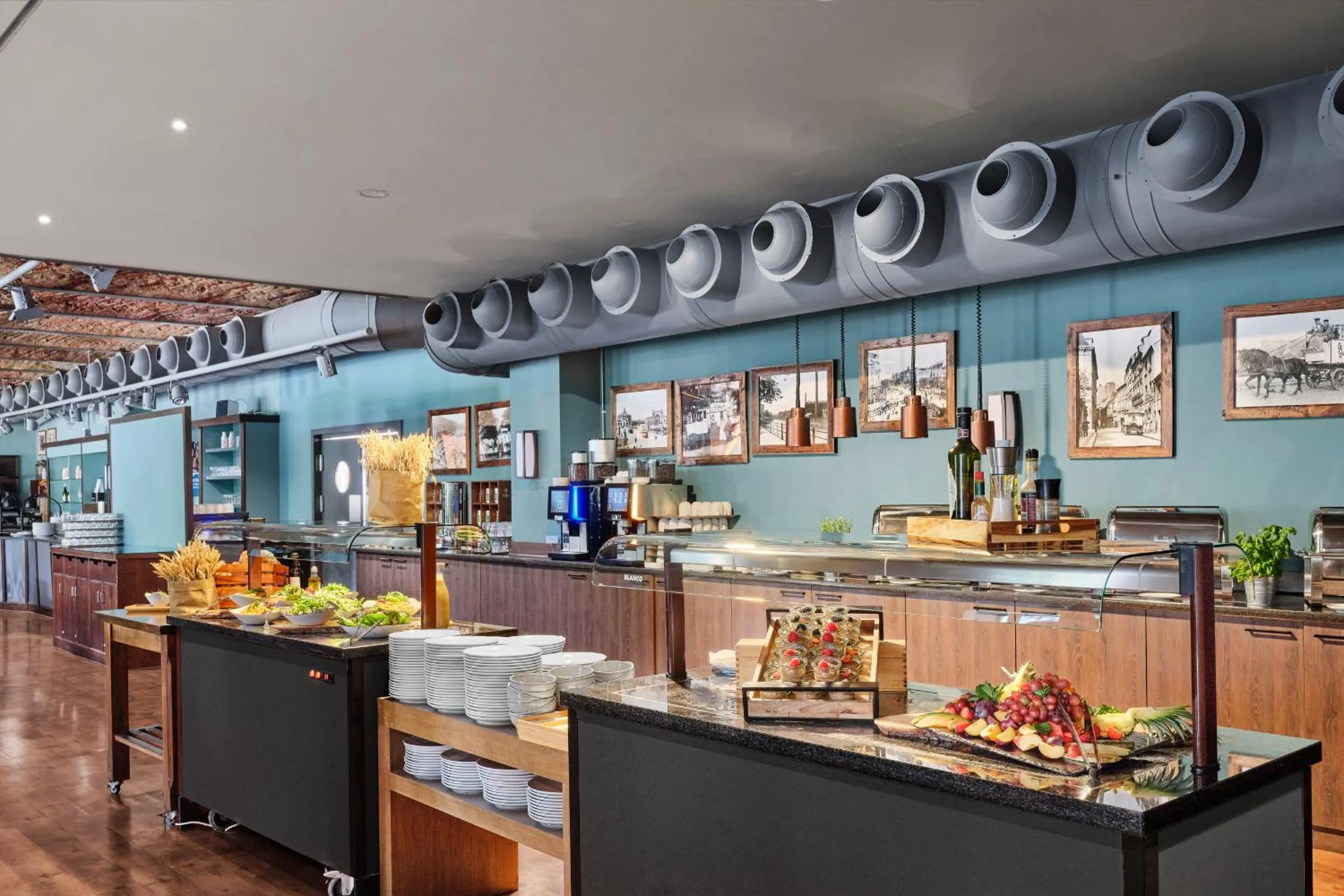 Continental breakfast in ABION Spreebogen Waterside Hotel Berlin