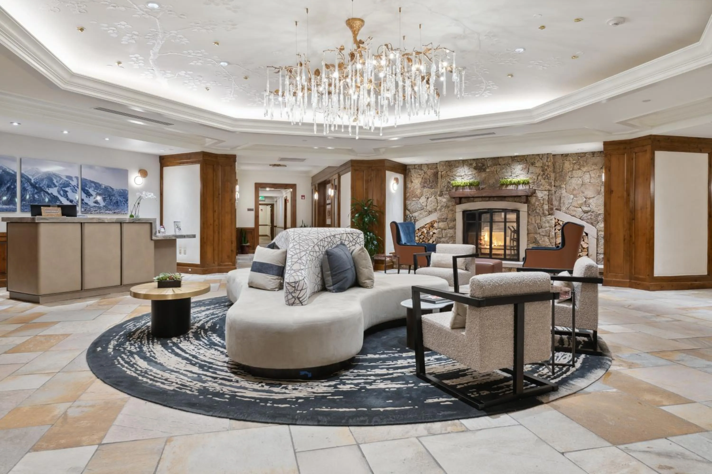 Lobby or reception in The Aspen Mountain Residences
