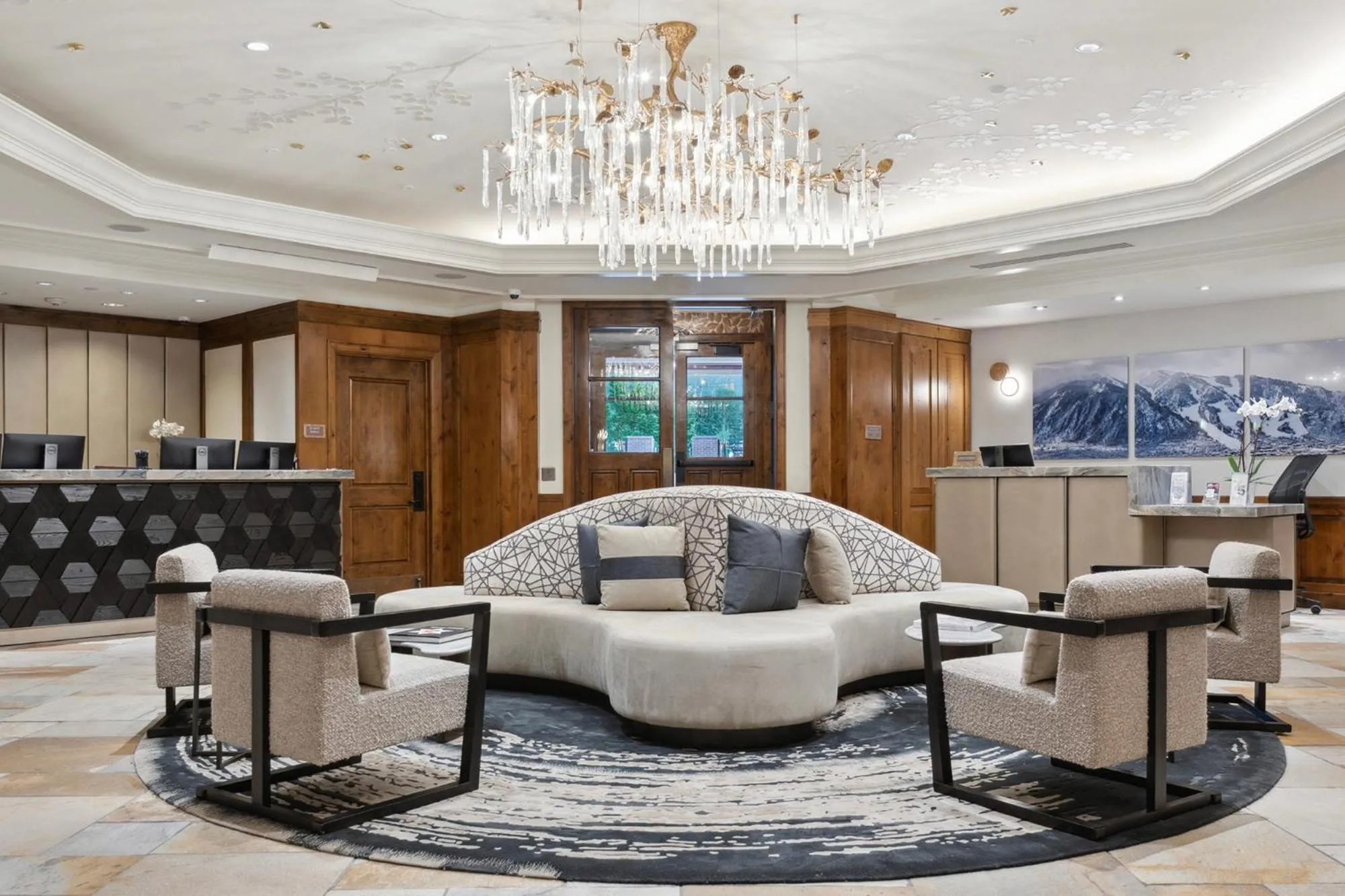 Lobby or reception in The Aspen Mountain Residences