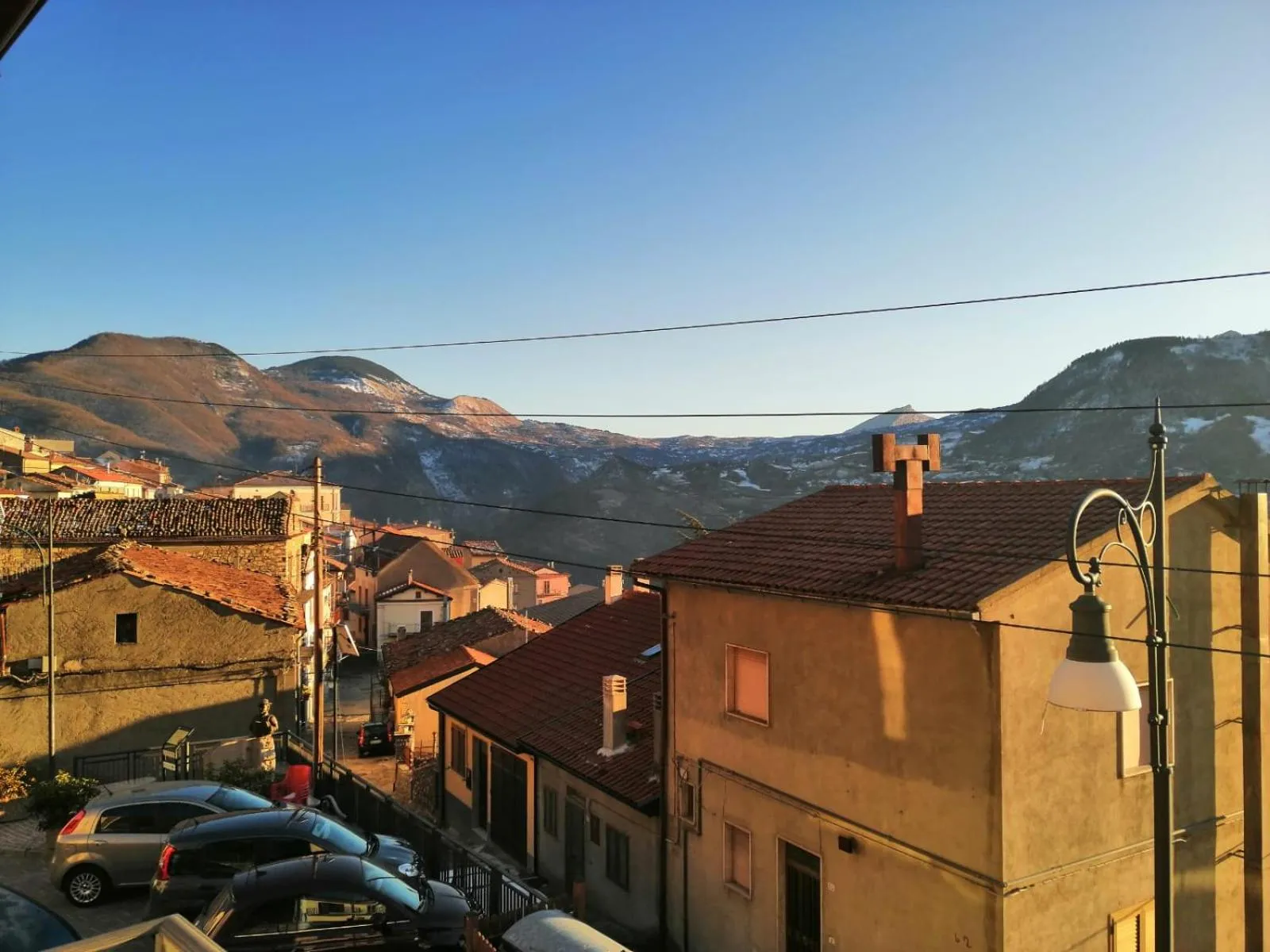 Mountain view in L&B bed and breakfast