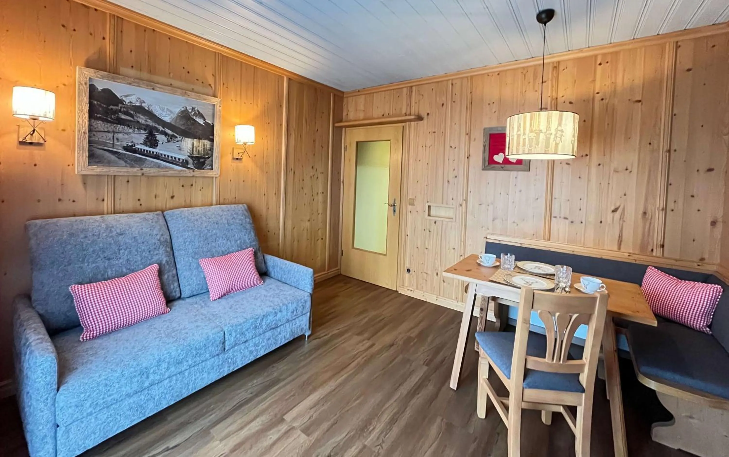 Living room in Hotel Garni Brunnthaler