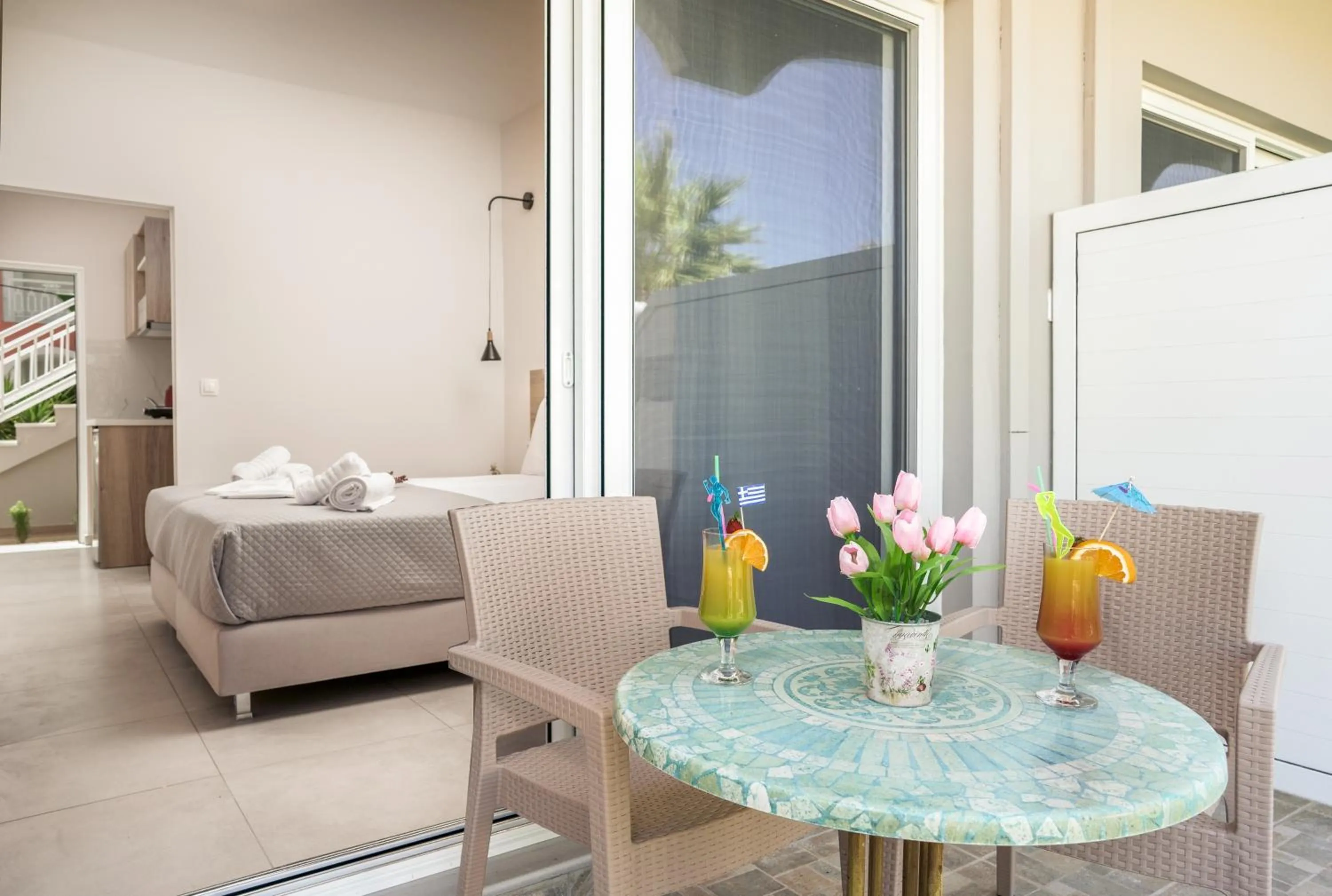 Balcony/Terrace in Antonis apartments