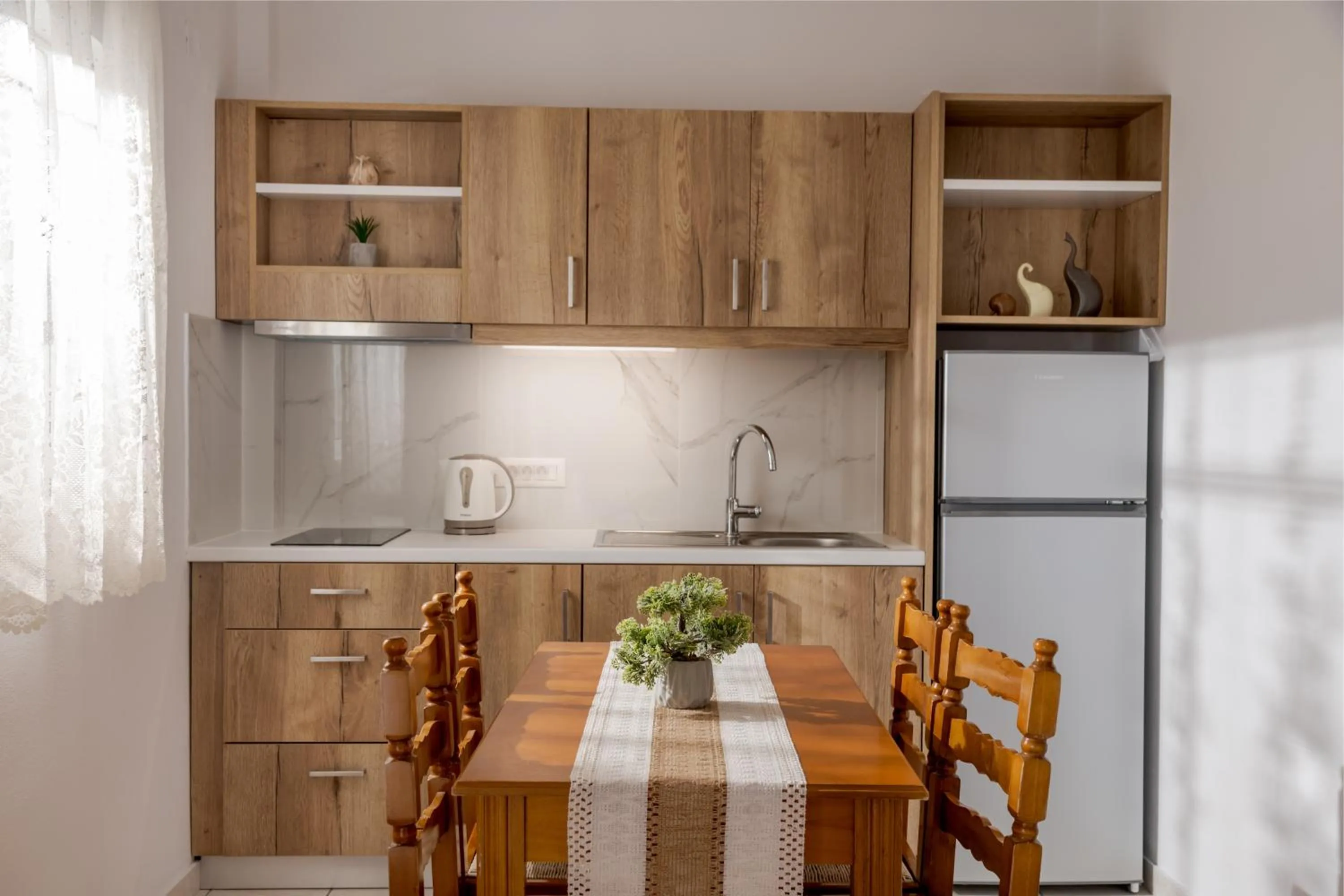Kitchen or kitchenette in Antonis apartments