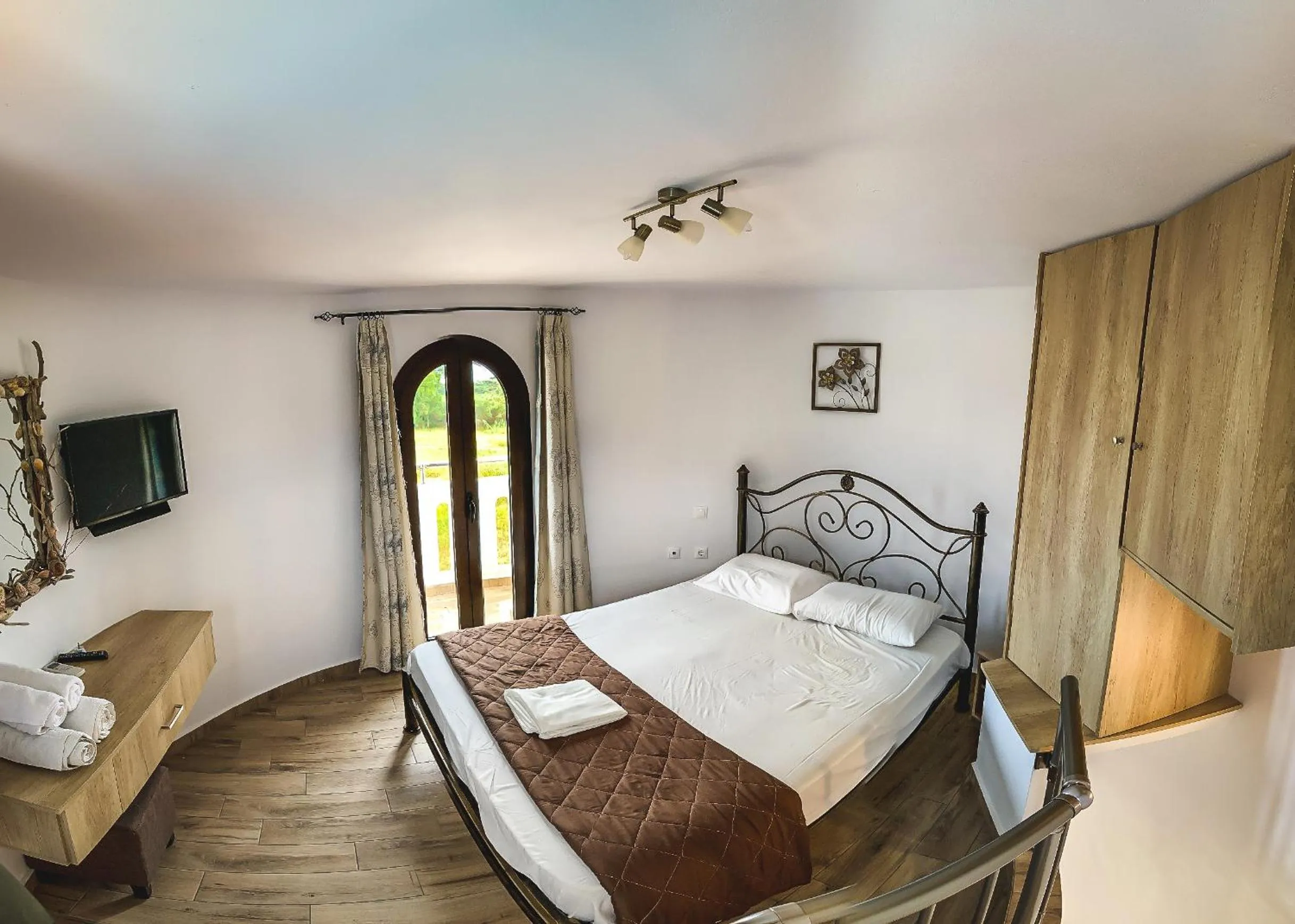 Bed in Antonis apartments