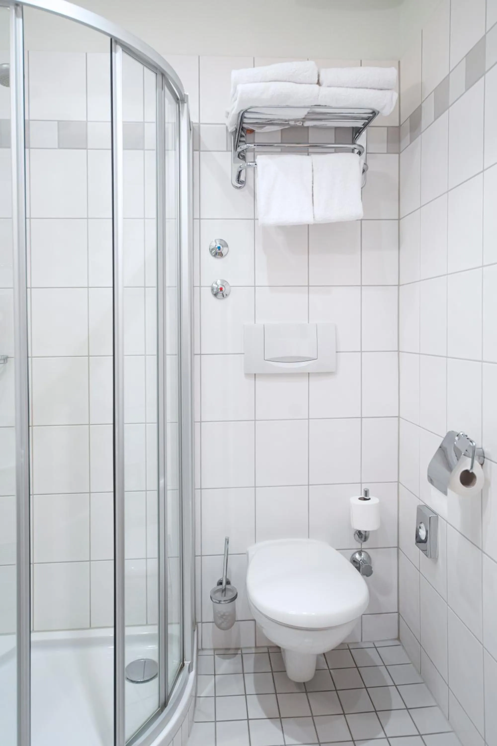 Bathroom in Michel Hotel Franziskushöhe Lohr am Main