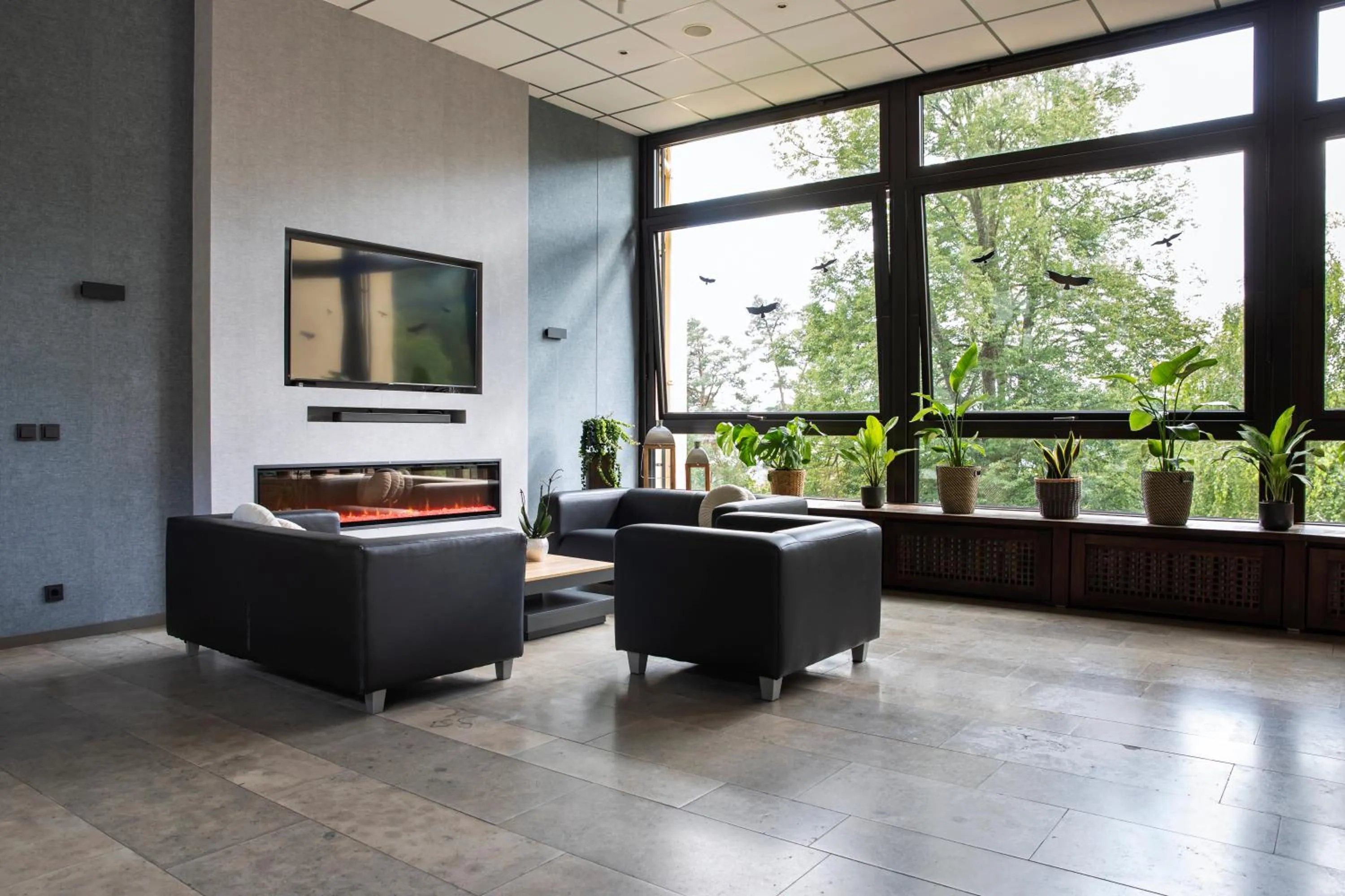 Lobby or reception in Michel Hotel Franziskushöhe Lohr am Main