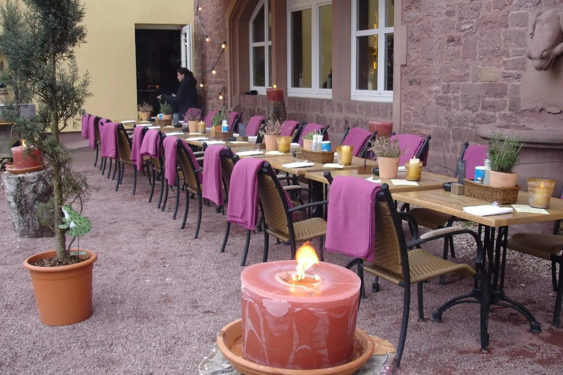 Balcony/Terrace in Michel Hotel Franziskushöhe Lohr am Main