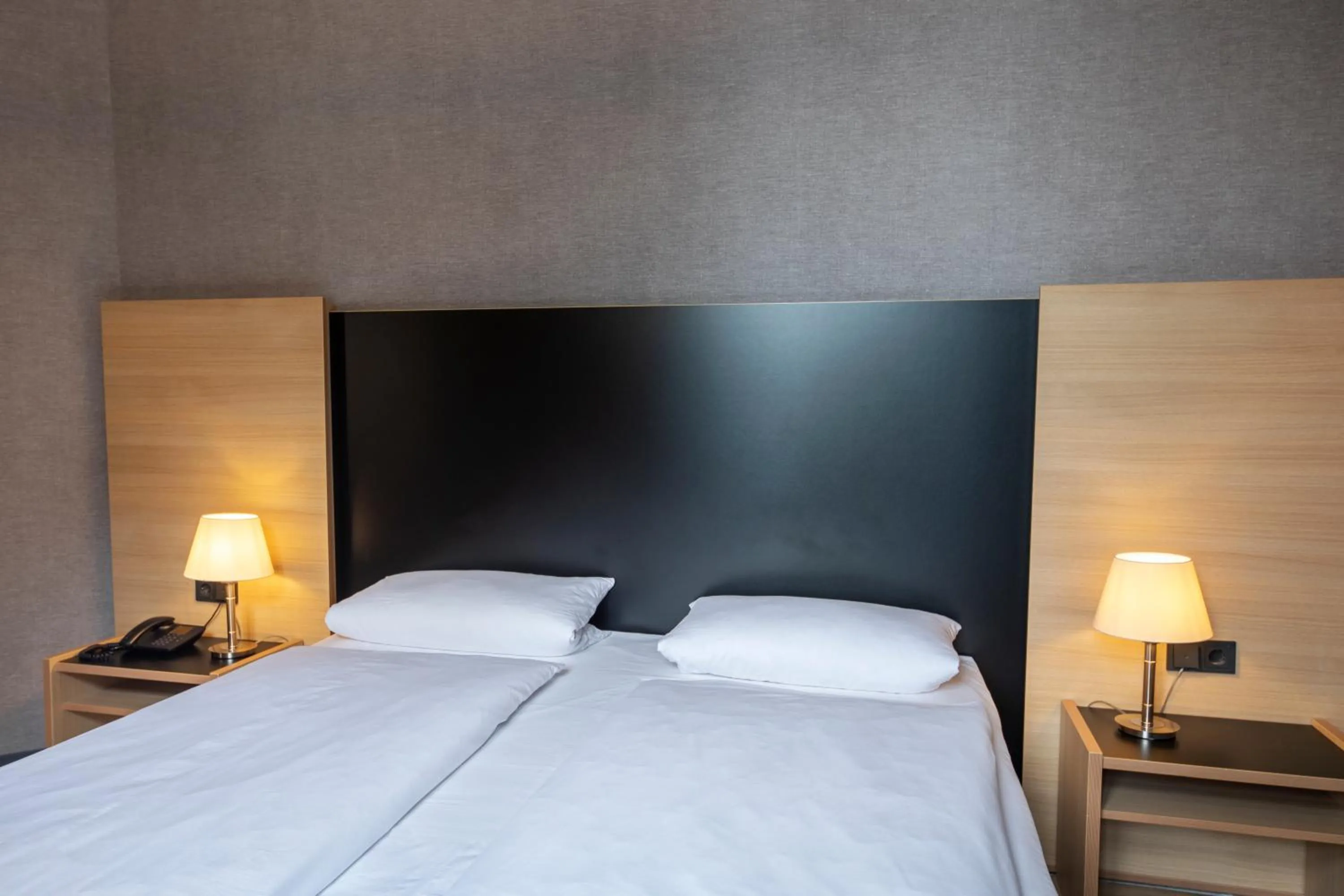 Photo of the whole room, Bed in Michel Hotel Franziskushöhe Lohr am Main