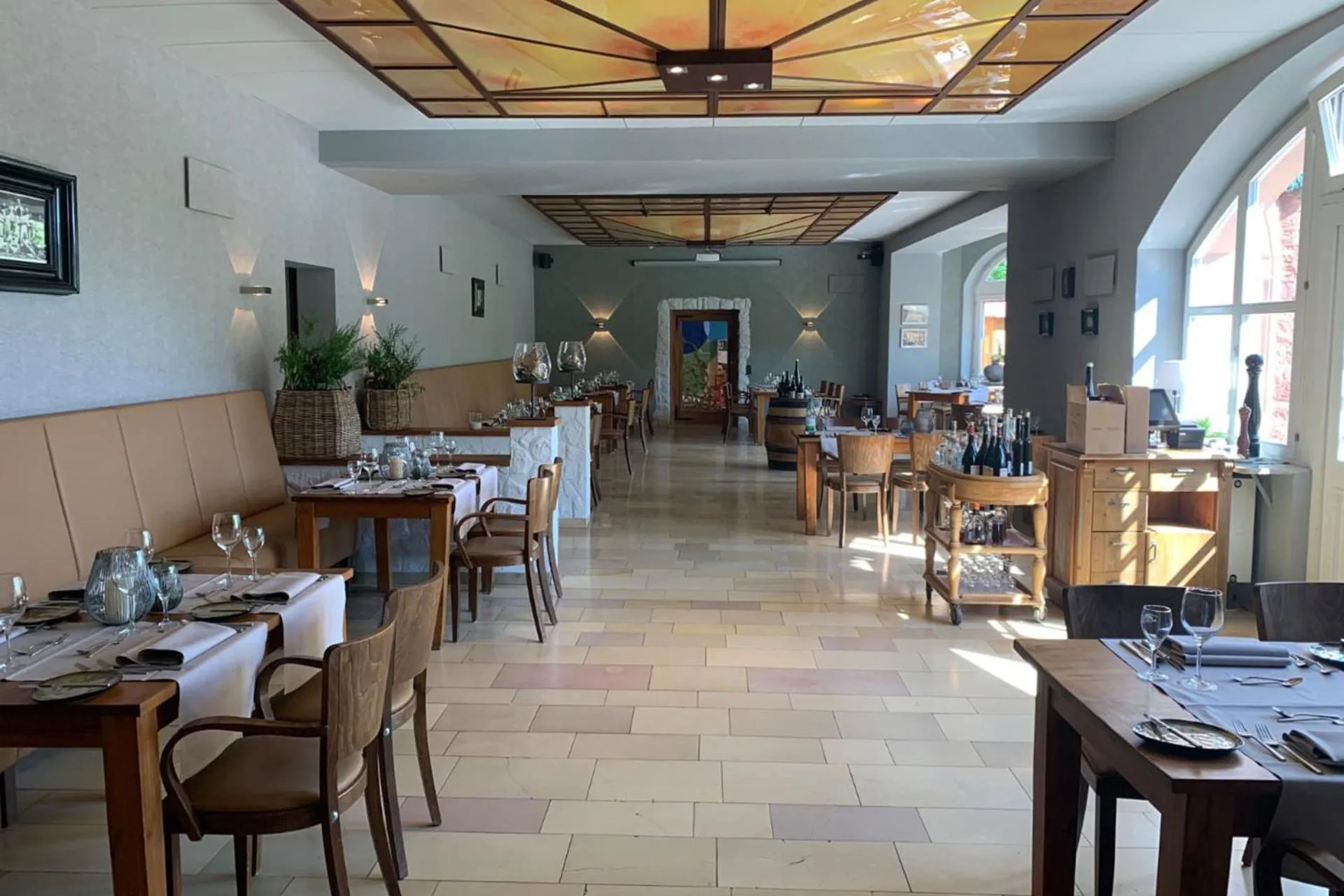 Restaurant/places to eat in Michel Hotel Franziskushöhe Lohr am Main