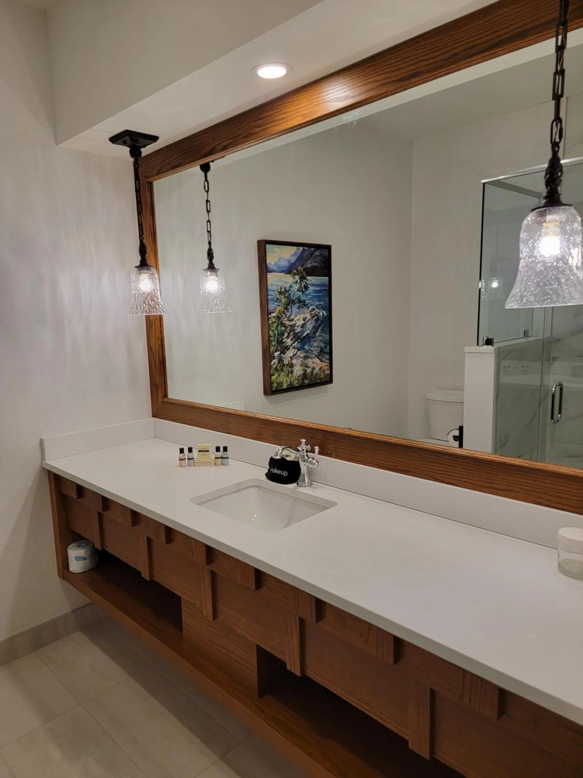 Shower in Kilmorey Lodge