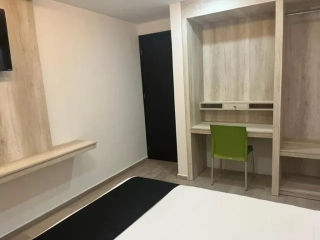 Bed in Hotel La Estancia Zacatlan