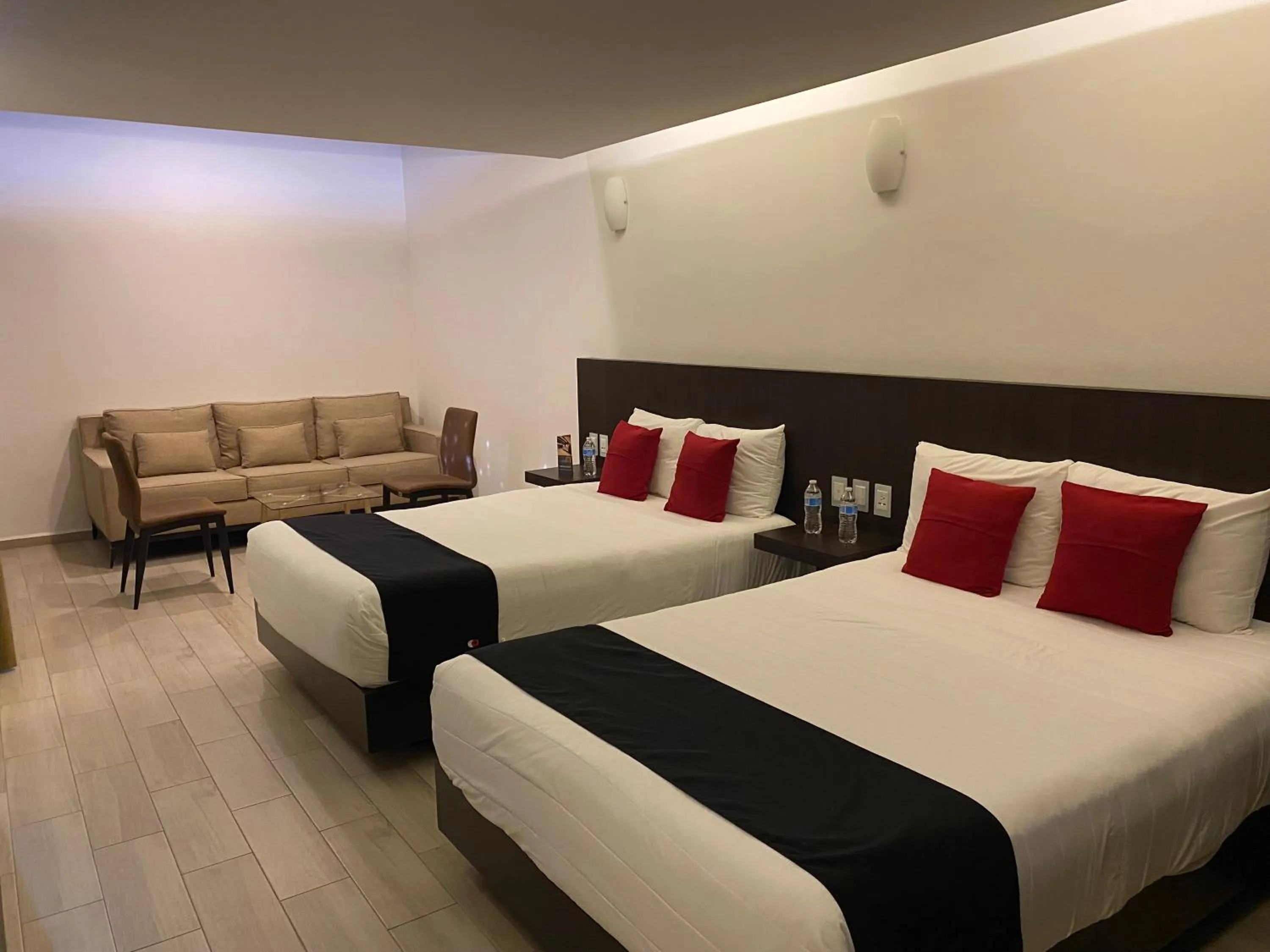 Bed in Hotel La Estancia Zacatlan