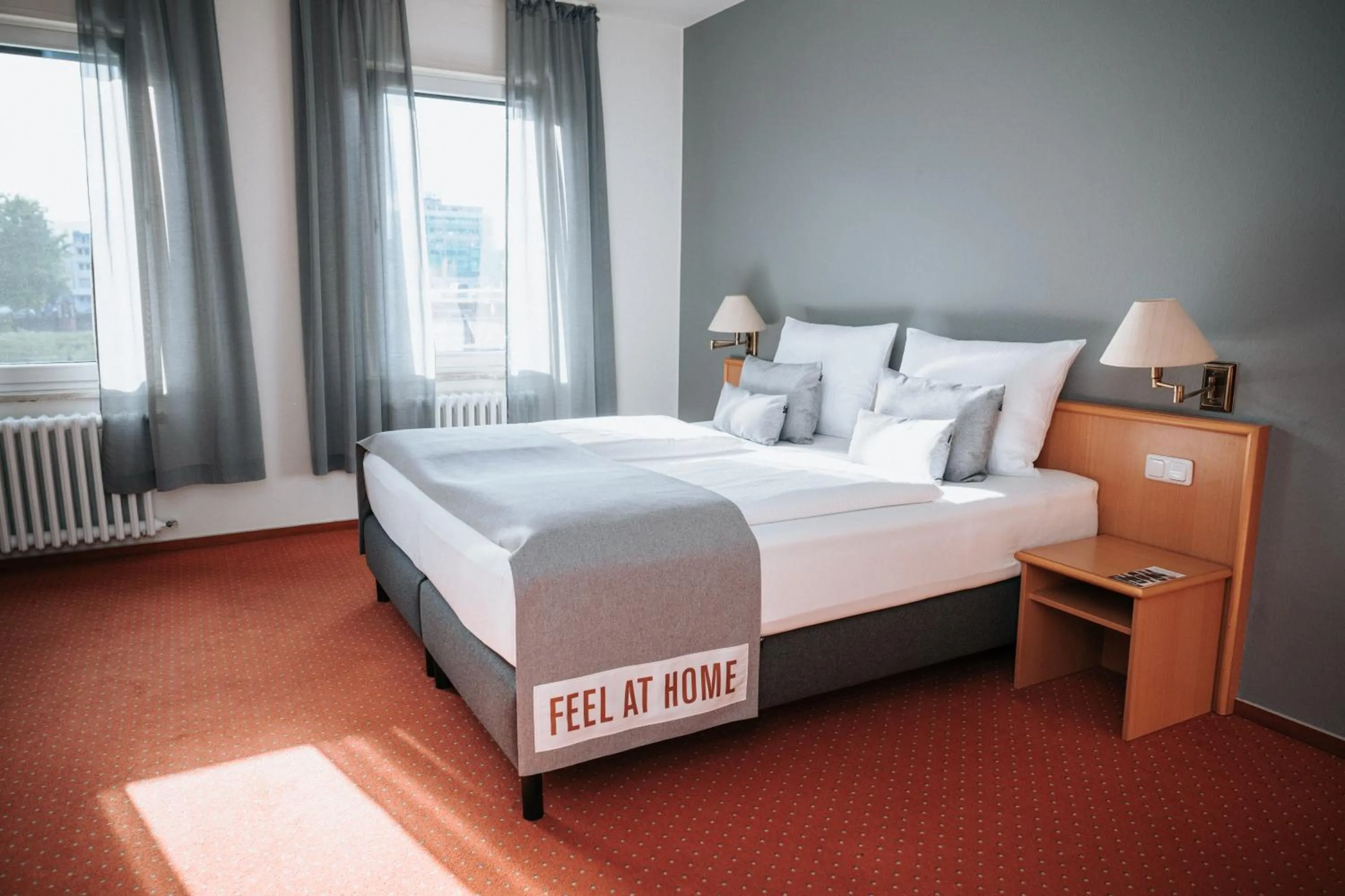 Photo of the whole room, Bed in Coffee Fellows Hotel Trier