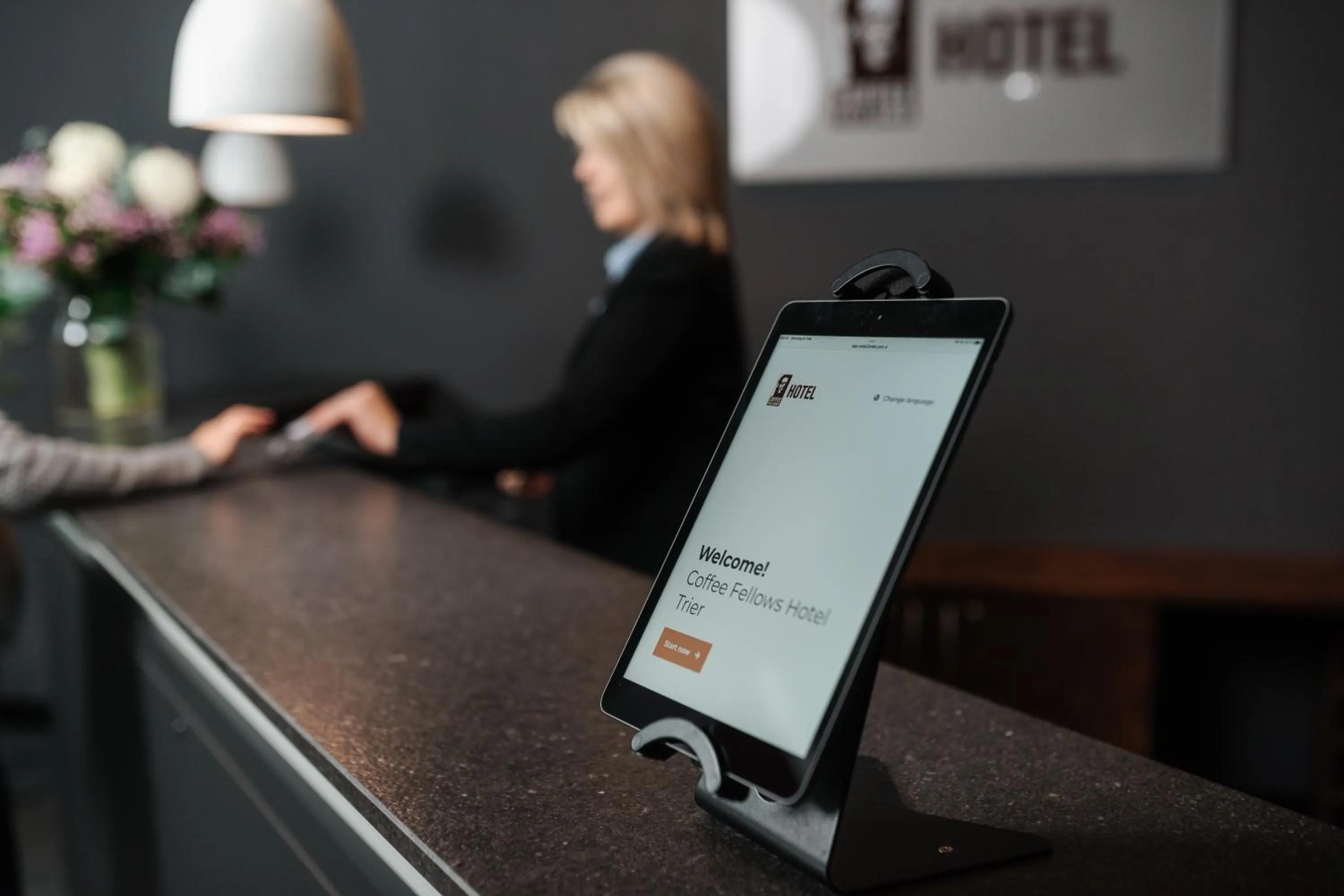 Lobby or reception in Coffee Fellows Hotel Trier