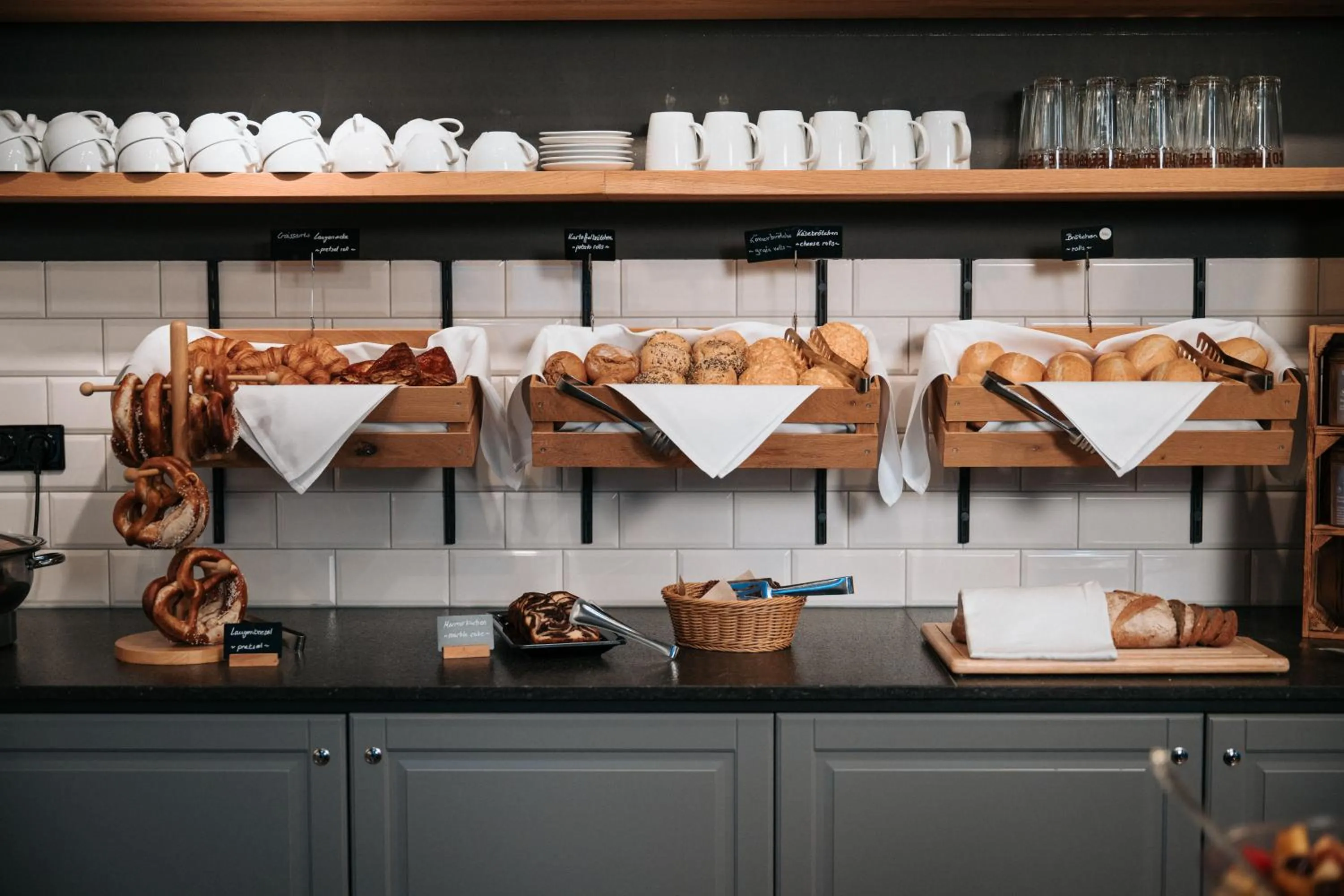 Breakfast in Coffee Fellows Hotel Trier