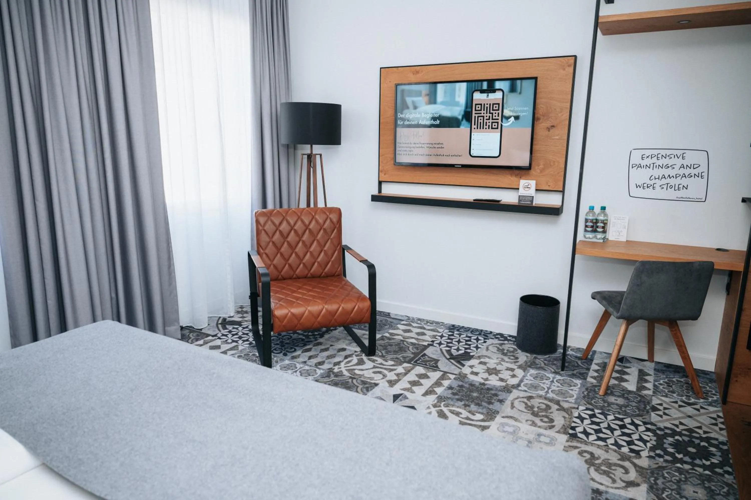 Photo of the whole room, Bed in Coffee Fellows Hotel Trier