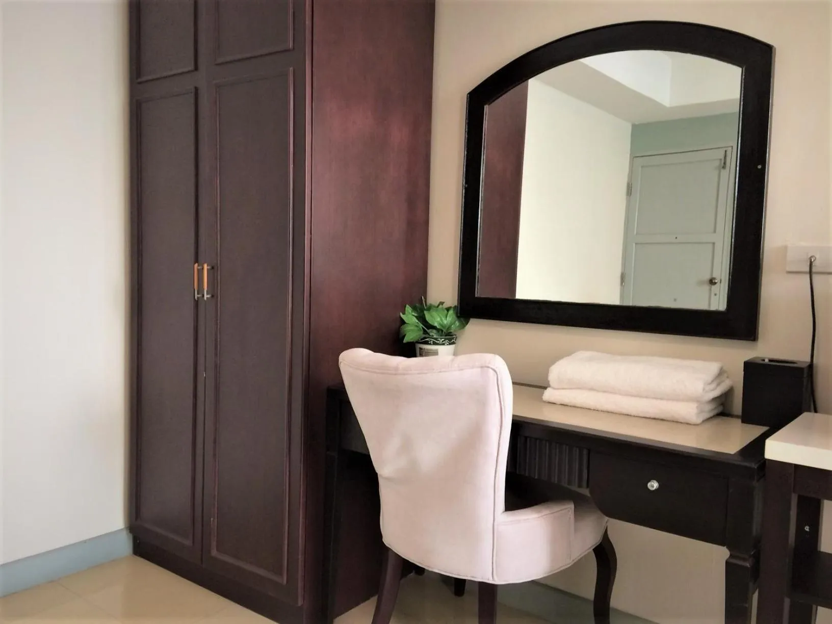 Seating area in Wong Amat House