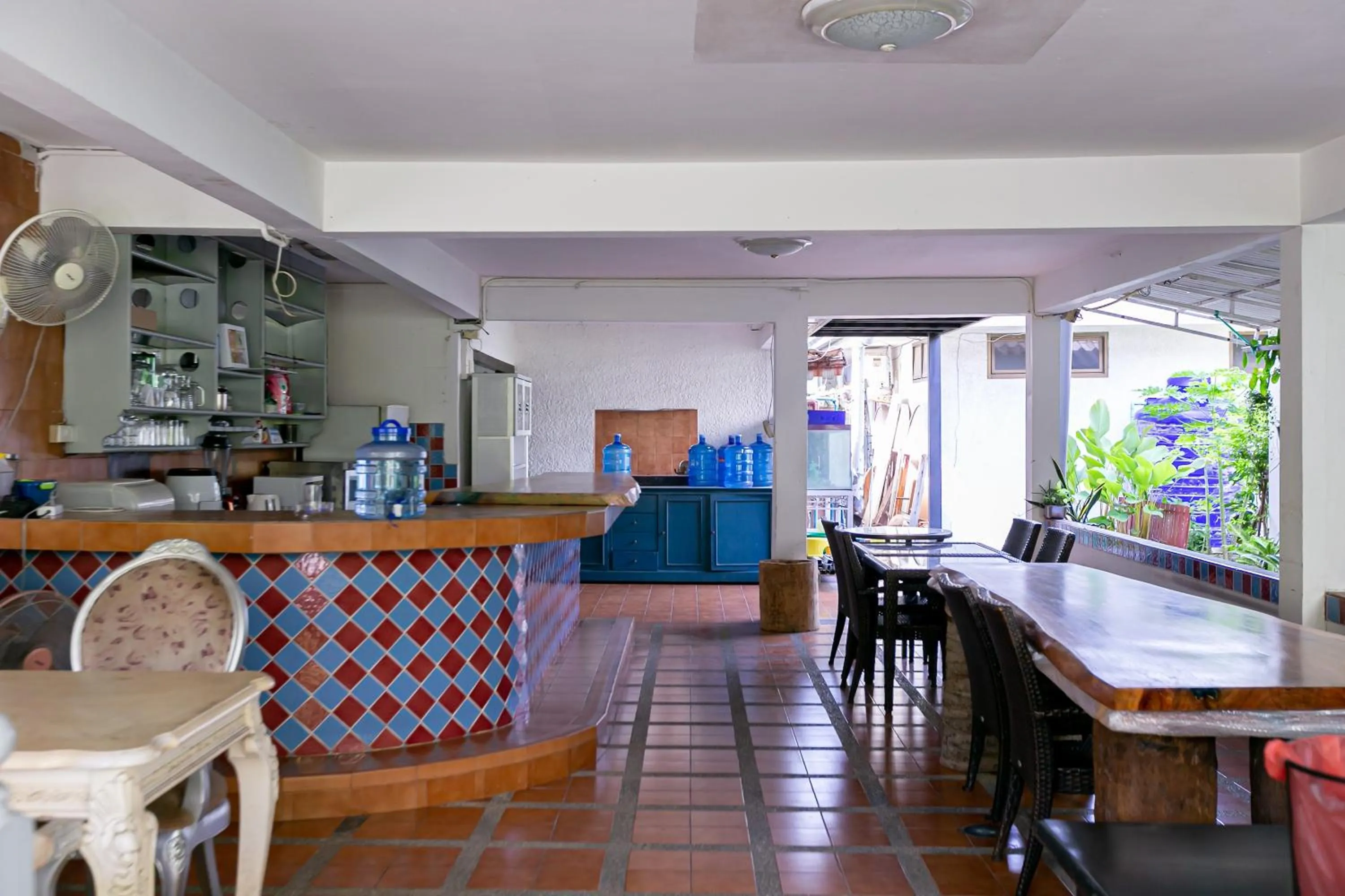 Dining area in Wong Amat House