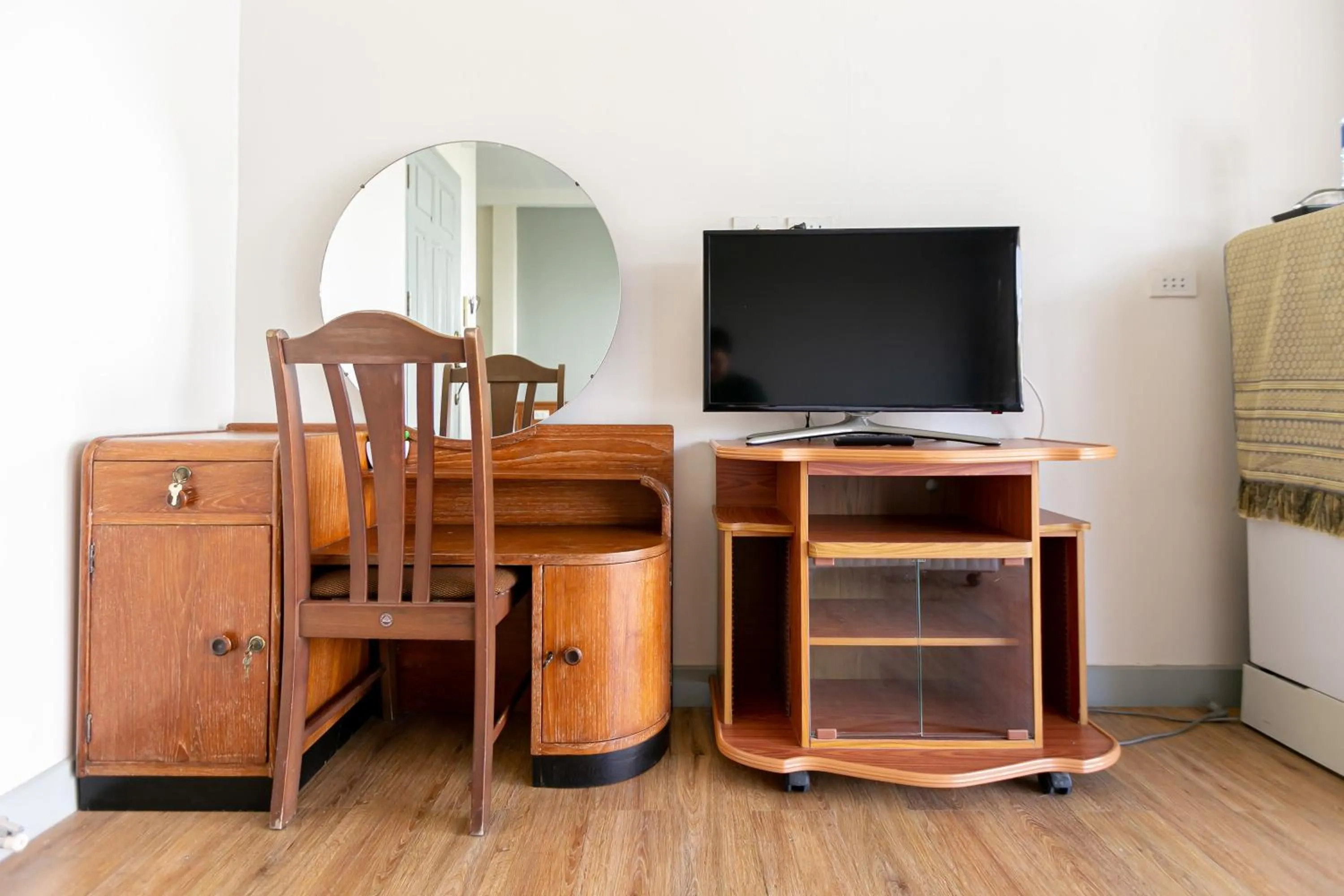 Communal lounge/ TV room in Wong Amat House