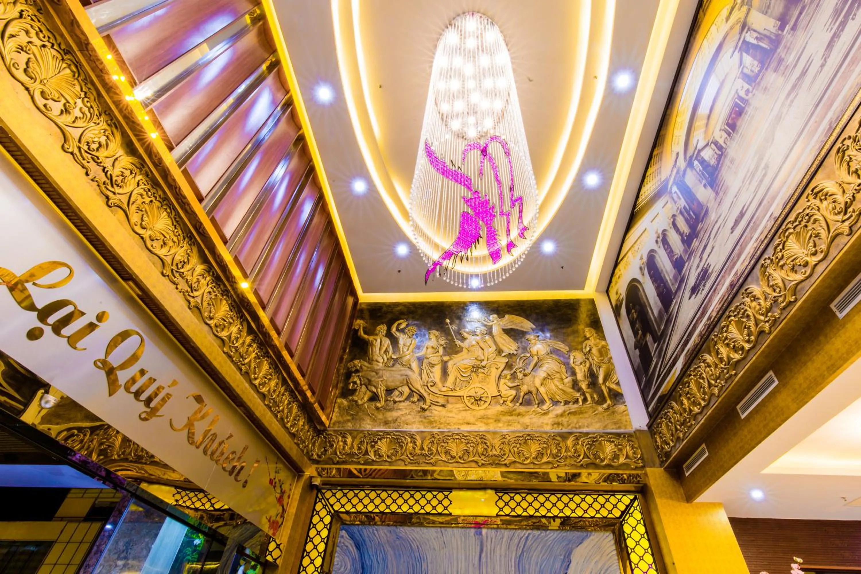 Decorative detail in SAKURA HOTEL