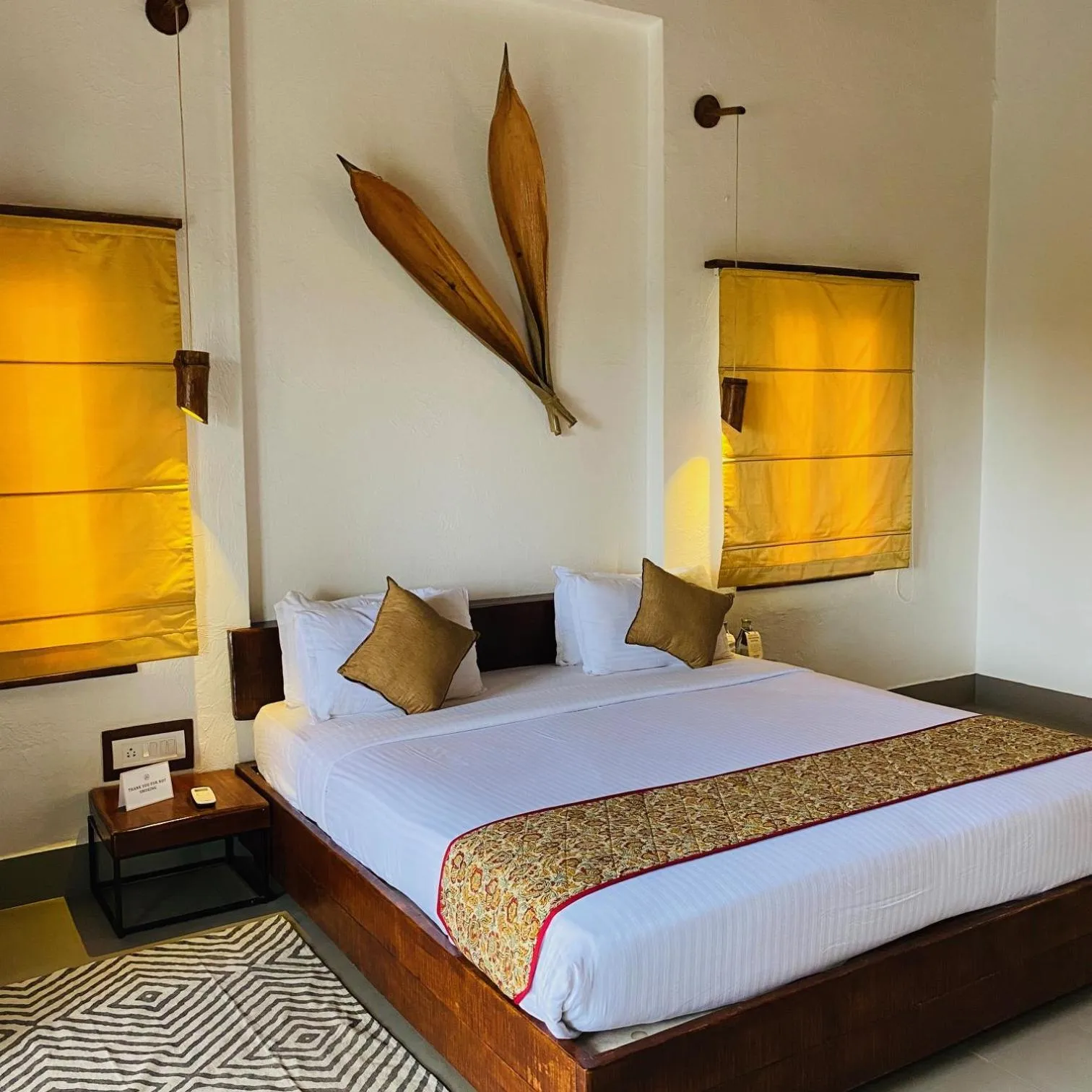 Bedroom, Bed in Shambhala