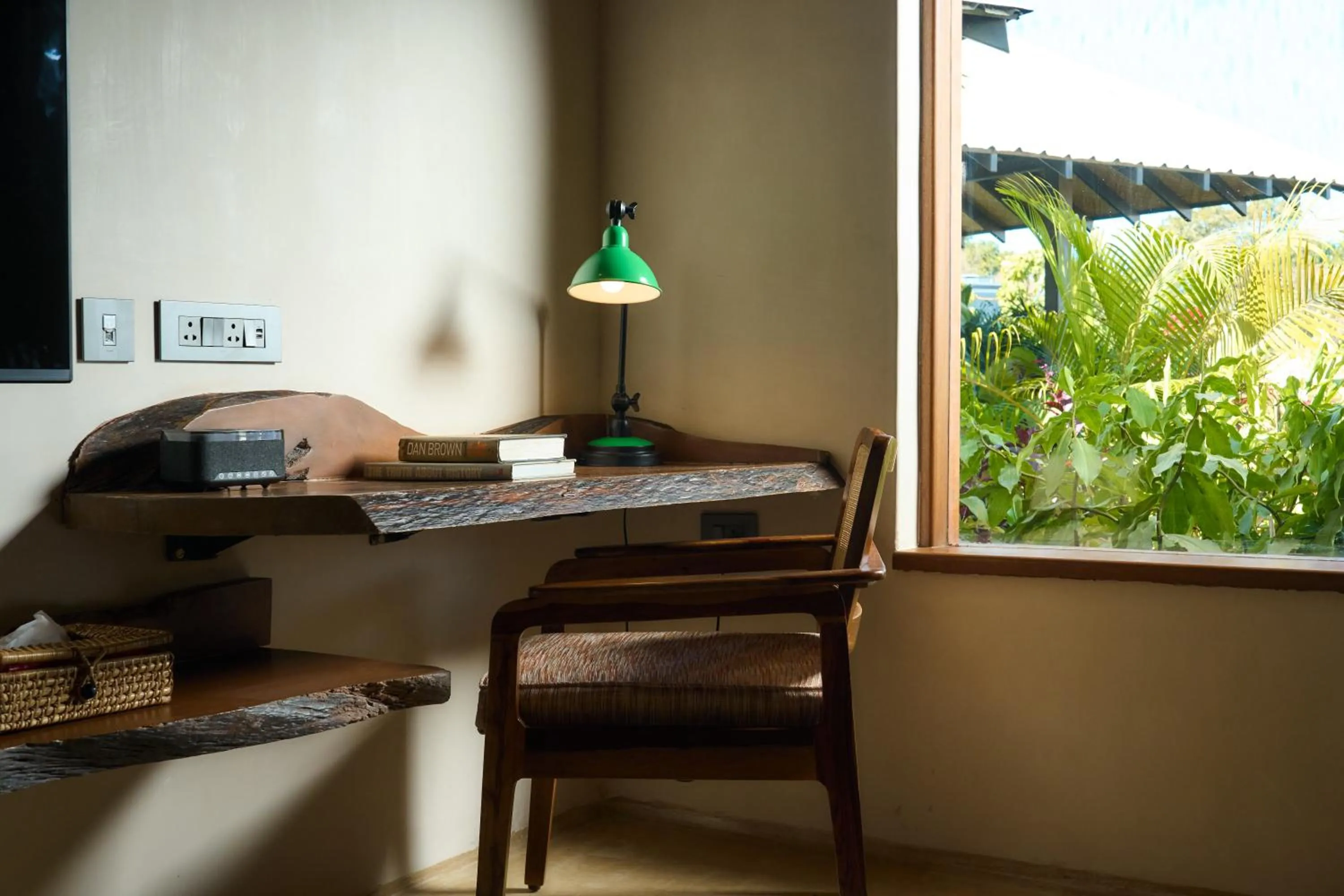 Seating area in Shambhala